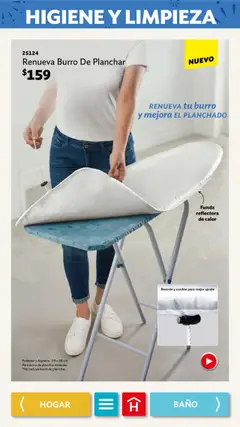 Nuevas ofertas de Betterware válidas en toda la República Mexicana desde el 30.06.2025. ¡Encuentra las mejores ofertas en Betterware campaña 7 2025! | Página: 88 | Productos: Burro de planchar, Funda, Baño