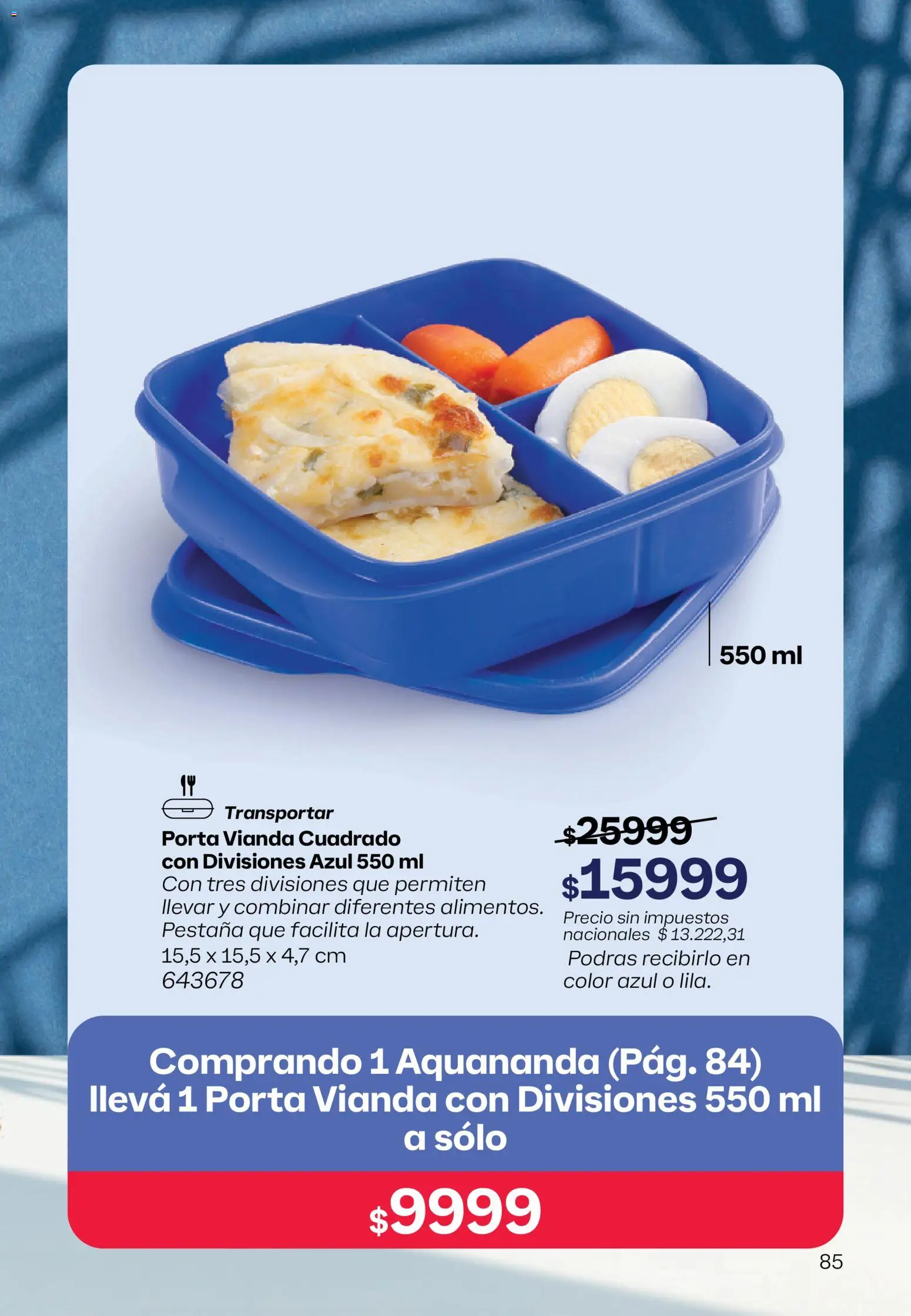 Tupperware Black Friday │ válido desde el 27.11.2025 | Página: 86 | Productos: Vianda