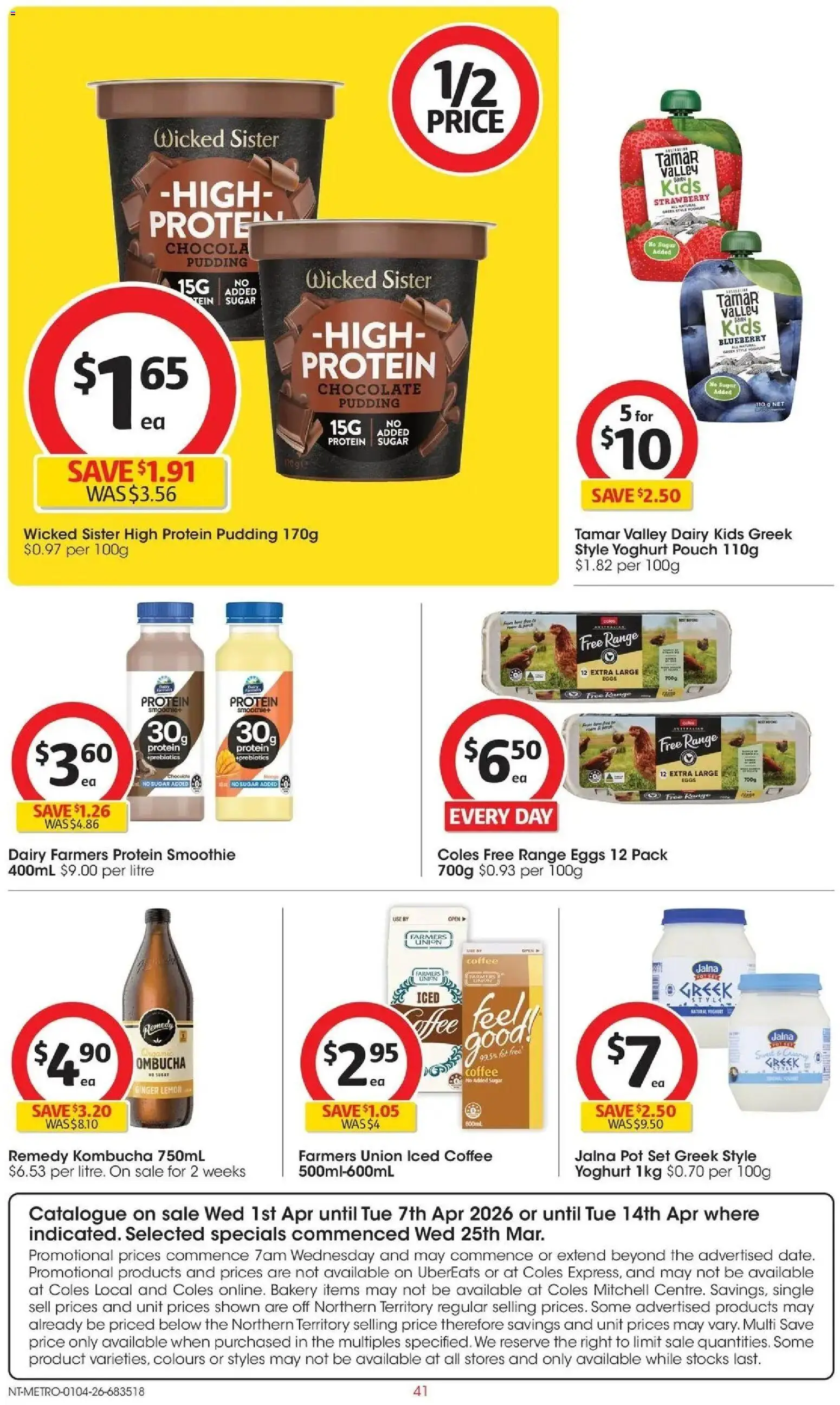 Deals catalogue - valid from 31.03.2026 | Page: 41 | Products: Pot, Ginger, Sugar, Bakery