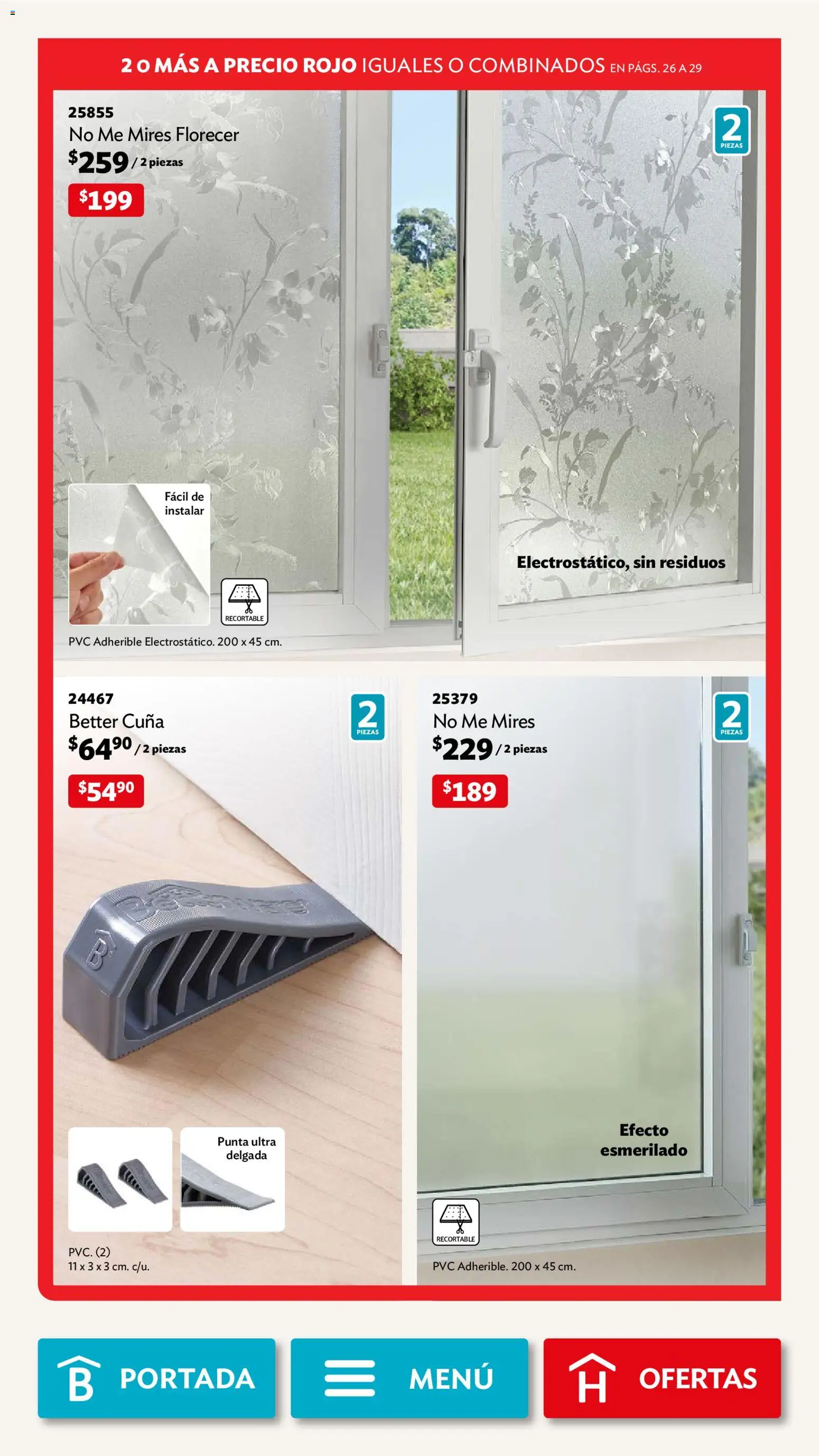 Nuevas ofertas de Betterware válidas en toda la República Mexicana desde el 03.11.2025. ¡Encuentra las mejores ofertas en Betterware campaña 11 2025! | Página: 26 | Productos: Cuna