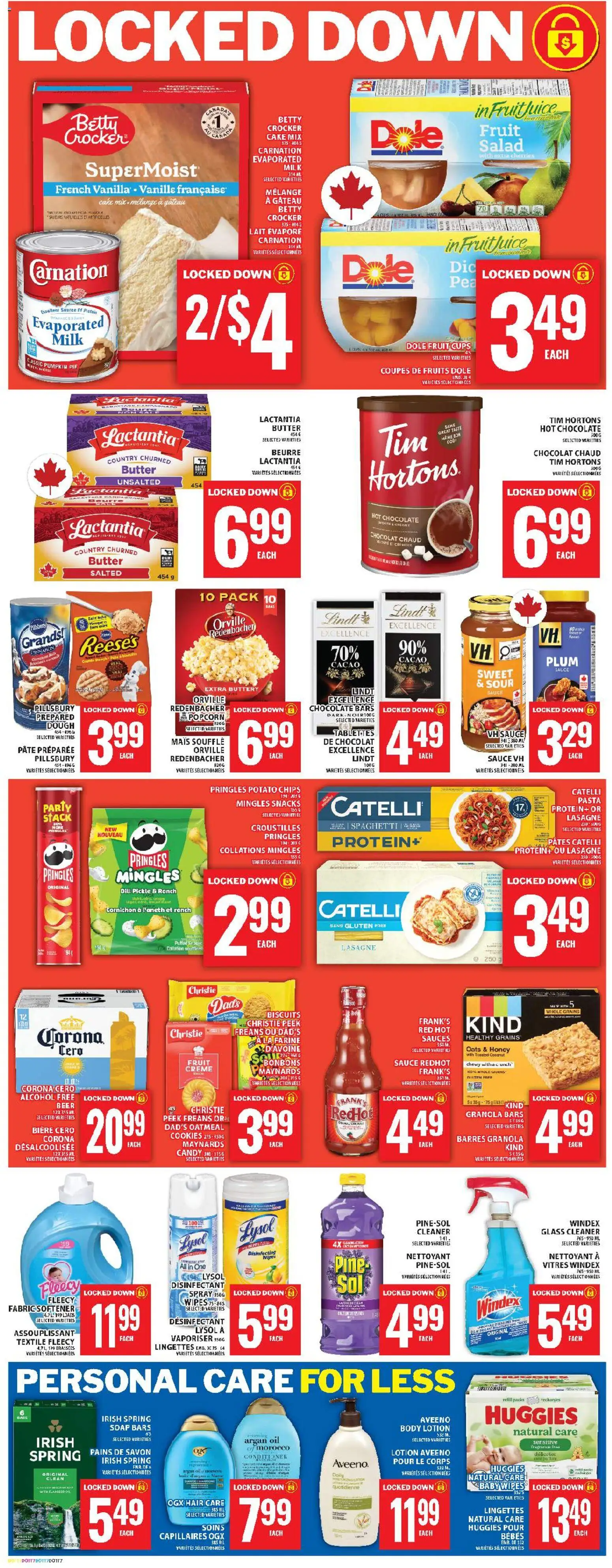 Food Basics flyer valid from 23.10.2025 | Page: 10 | Products: Pasta, Conditioner, Butter, Pumpkin
