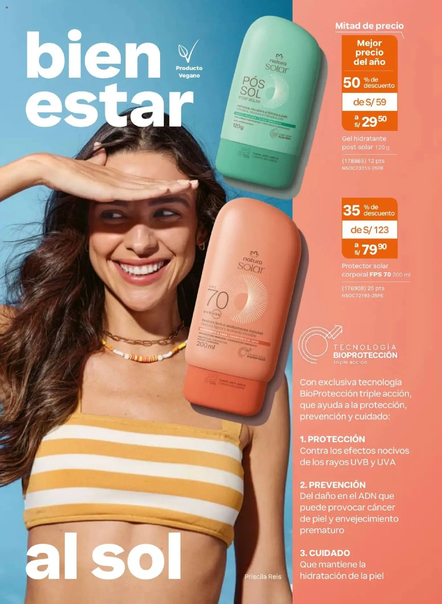 Catálogo Natura válido desde 10.03.2026 | Página: 156 | Productos: Protector solar