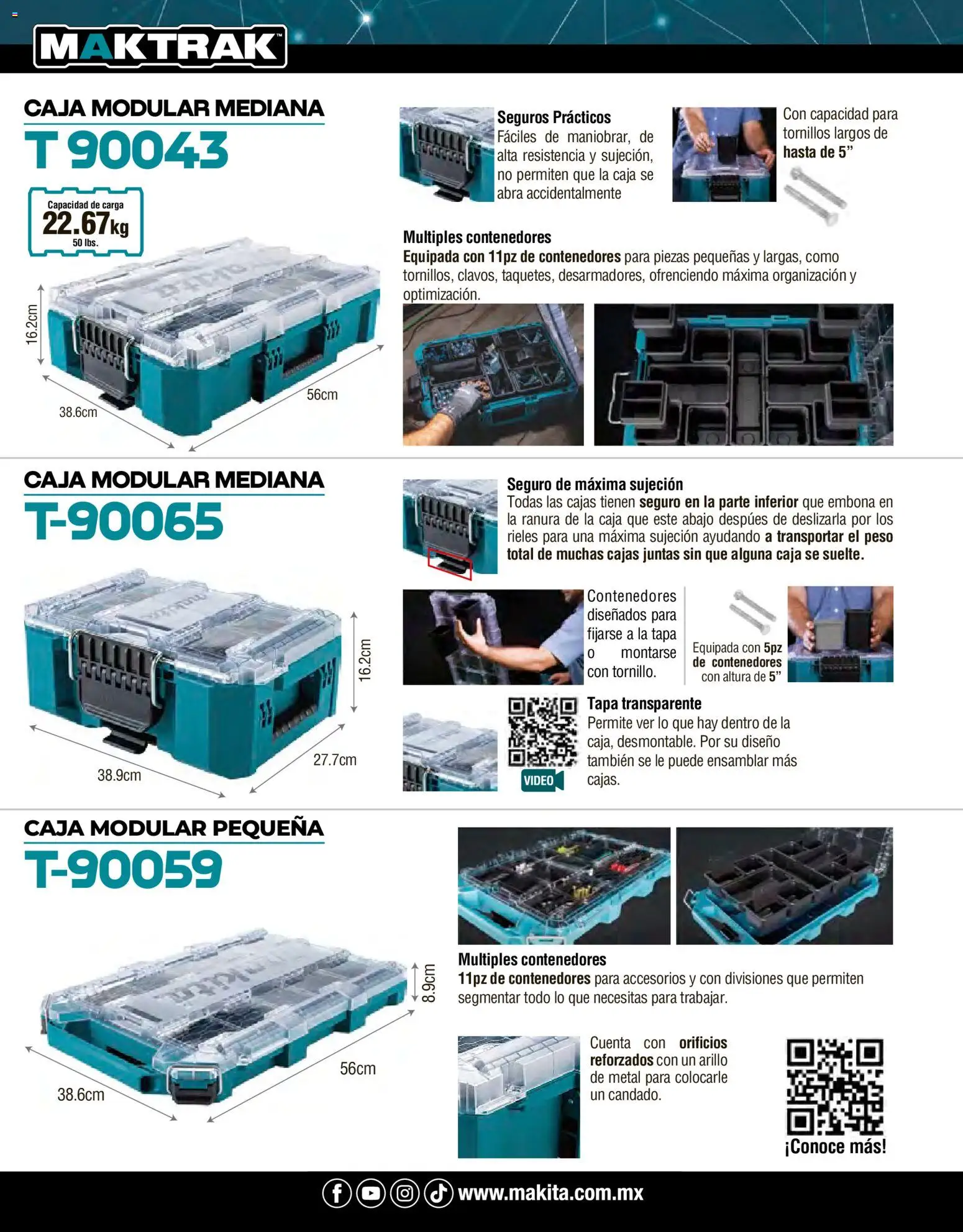 Nuevas ofertas de Makita válidas en toda la República Mexicana desde el 07.10.2024. ¡Encuentra las mejores ofertas en Makita catálogo Ope! | Página: 44 | Productos: Campana