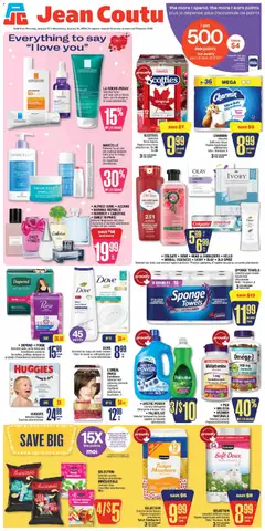 Preview of Jean Coutu weekly flyer from shop Jean Coutu valid from 22.01.2026