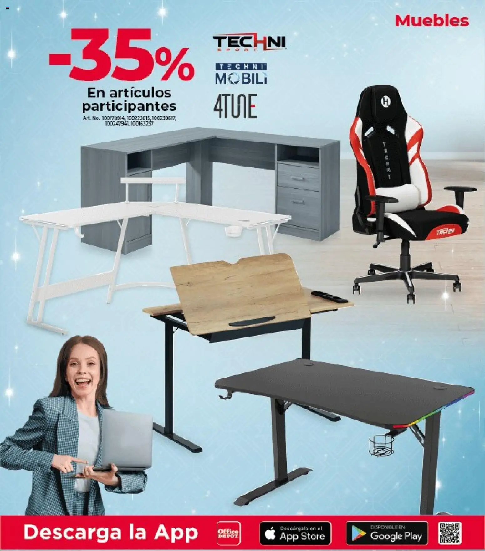 Nuevas ofertas de Office Depot válidas en toda la República Mexicana desde el 01.11.2025. ¡Encuentra las mejores ofertas en Office Depot catálogo! | Página: 4