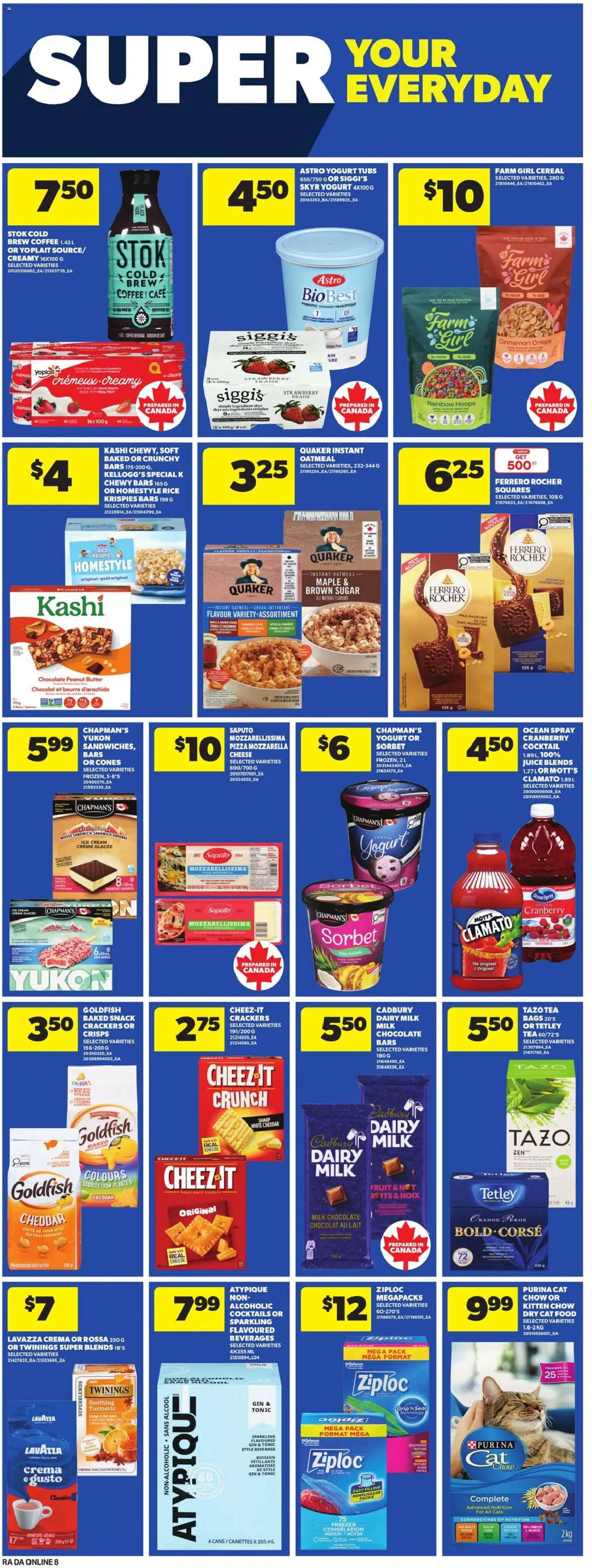 Atlantic Superstore flyer valid from 09.04.2026 | Page: 17 | Products: Ice cream, Cheese, Yogurt, Juice