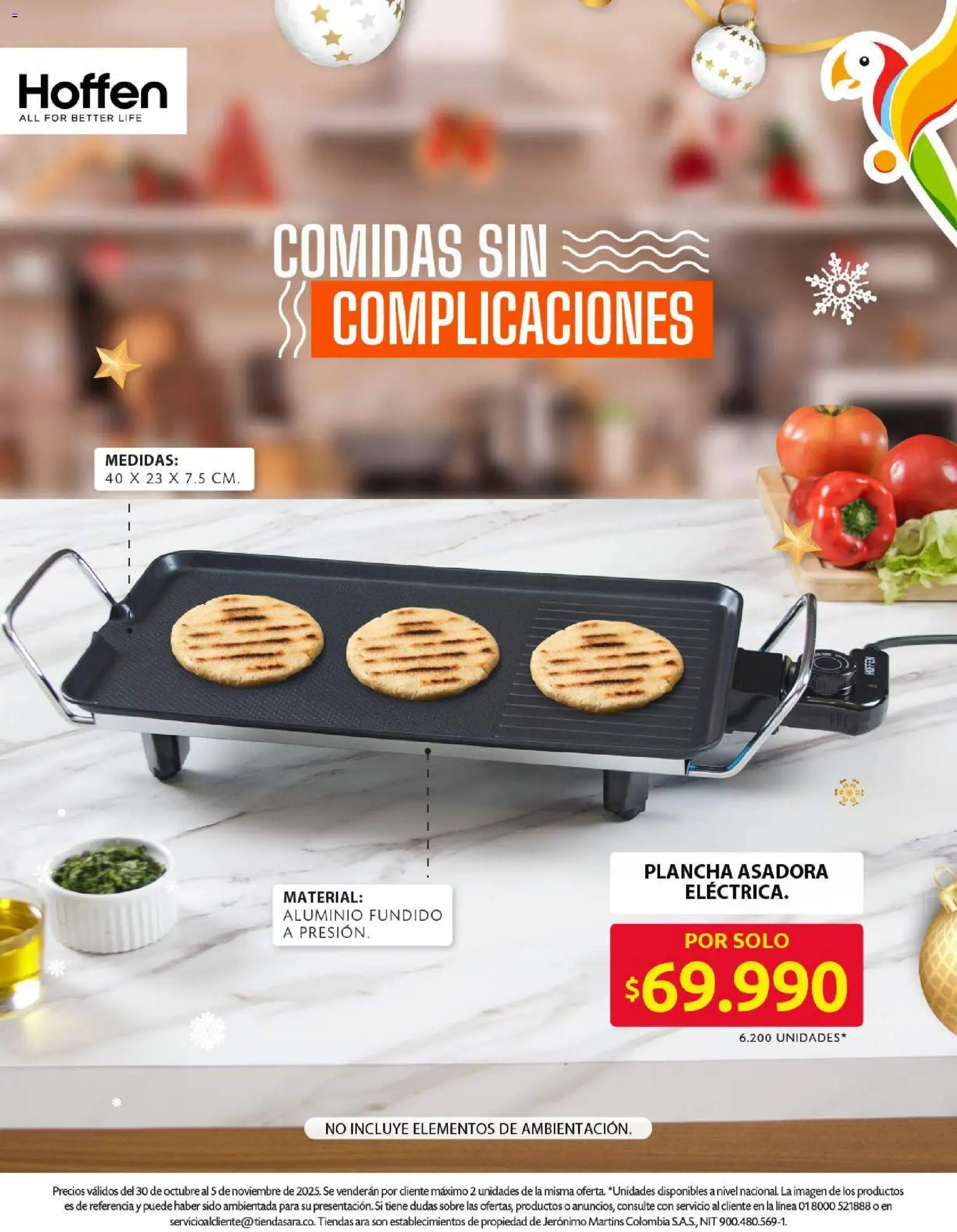 Ara revista - valida desde el 30.10.2025 | Página: 13 | Productos: Plancha, Sobre