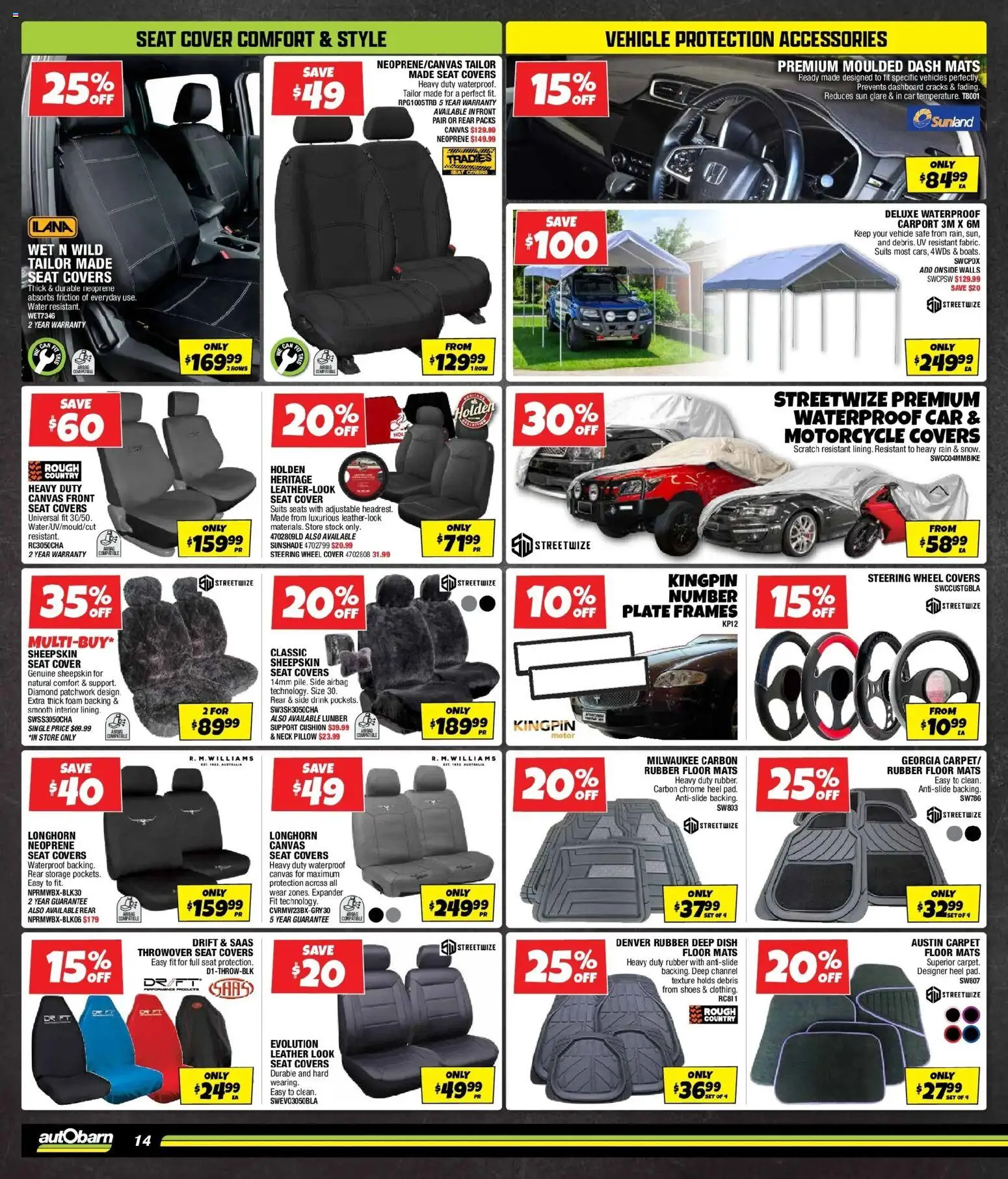 Autobarn catalogue - valid from 22.10.2025 | Page: 14 | Products: Carpet, Diamond, Water, Accessories