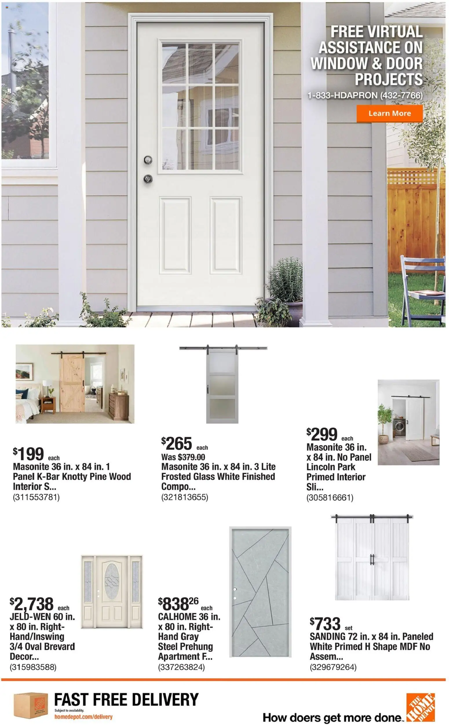 Home Depot Weekly Ad - TX - valid from 12.03.2026 | Page: 9 | Products: Masonite