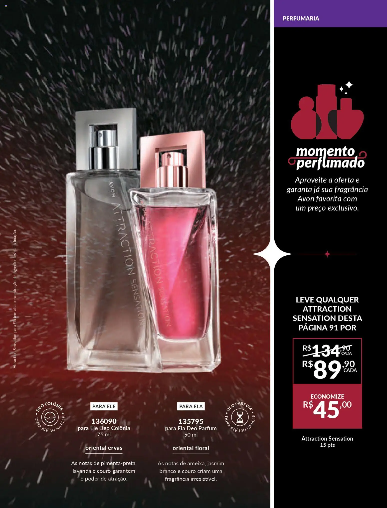 Avon Folheto - válido de 19.12.2025 | Página: 91 | Produtos: Fragrância