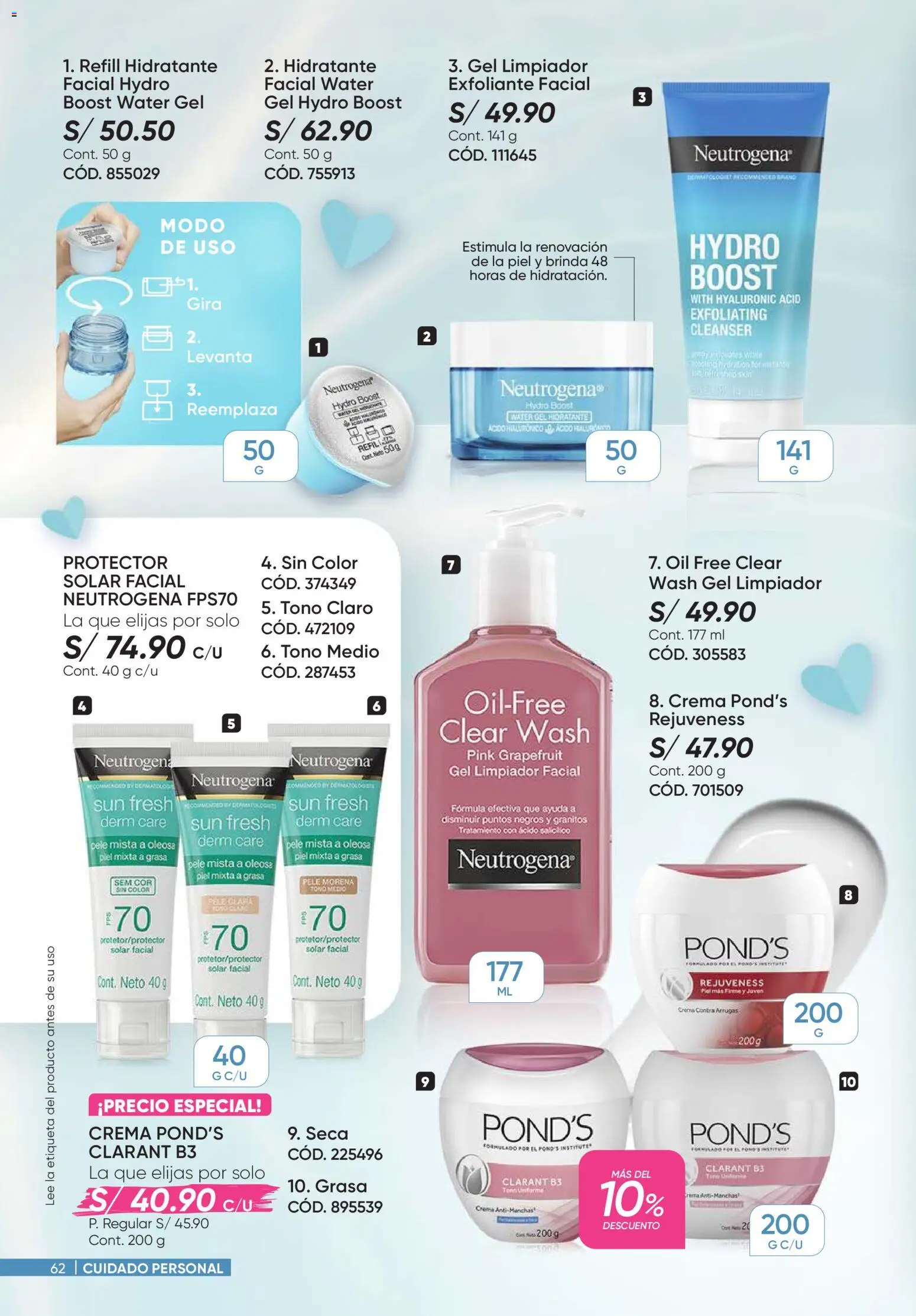 Catálogo Azzorti válido desde 07.01.2026 | Página: 62 | Productos: Exfoliante, Crema