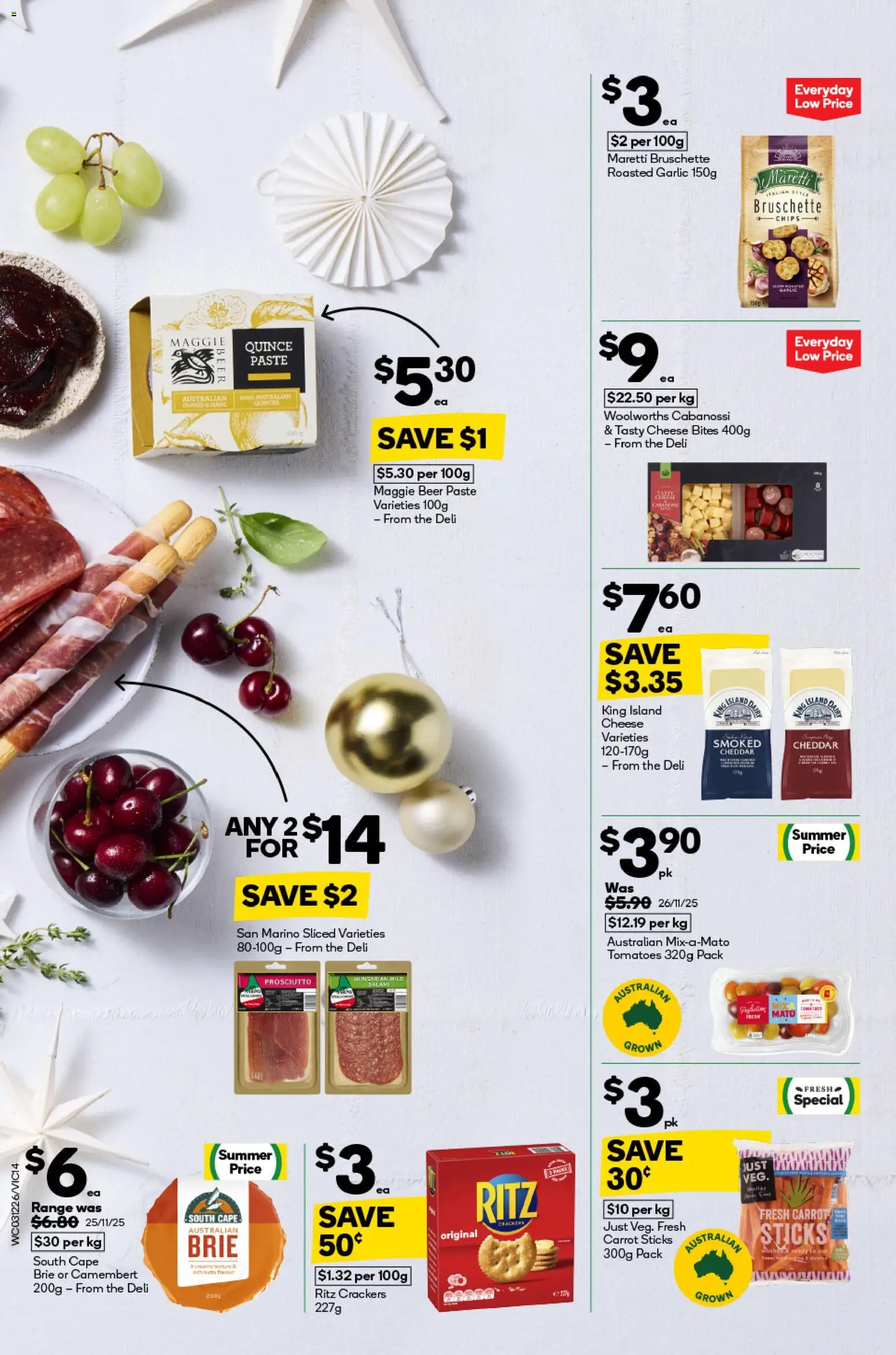 Woolworths catalogue - valid from 03.12.2025 | Page: 14