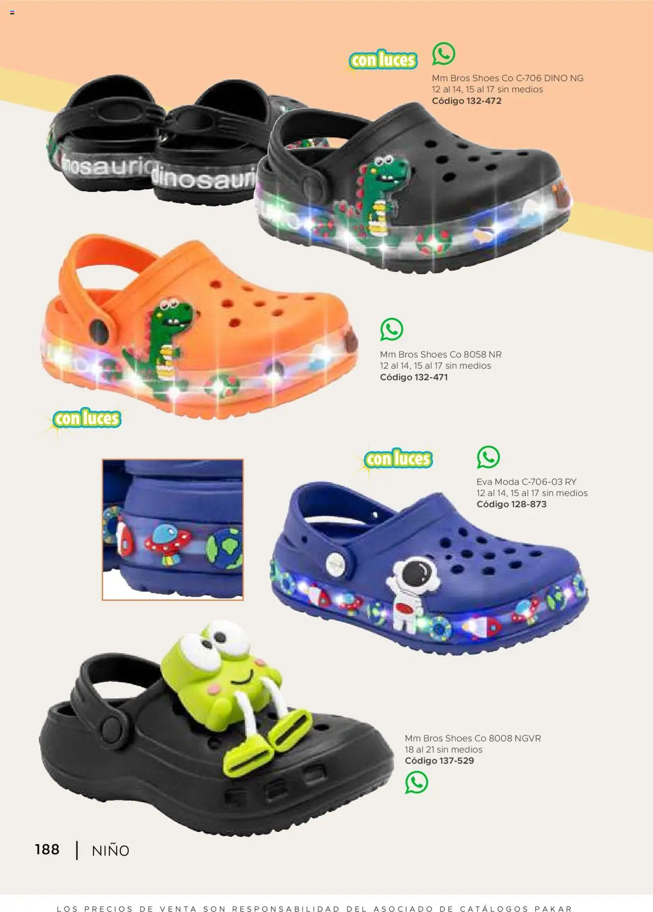 Nuevas ofertas de SC Pakar válidas en toda la República Mexicana desde el 24.07.2025. ¡Encuentra las mejores ofertas en SC Pakar - Catálogo Nino otoño / invierno! | Página: 188