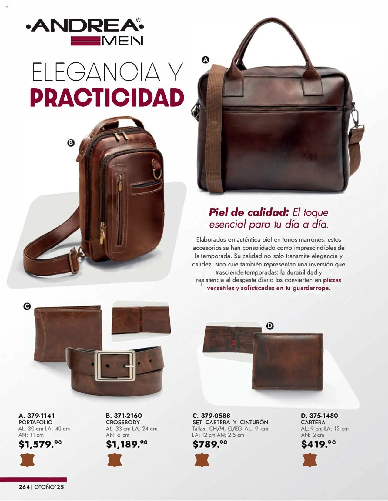Nuevas ofertas de Andrea válidas en toda la República Mexicana desde el 24.08.2025. ¡Encuentra las mejores ofertas en Andrea - Catálogo Accesorios! | Página: 38 | Productos: Cinturón, Res