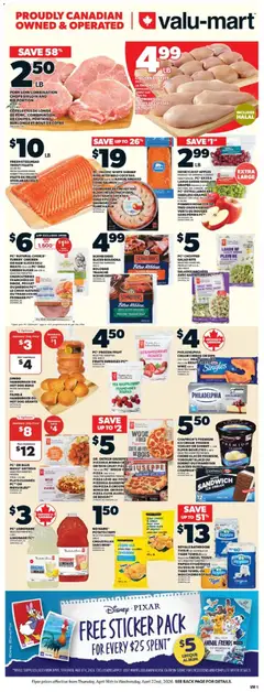 Preview of Valu Mart weekly flyer from shop Valu Mart valid from 16.04.2026