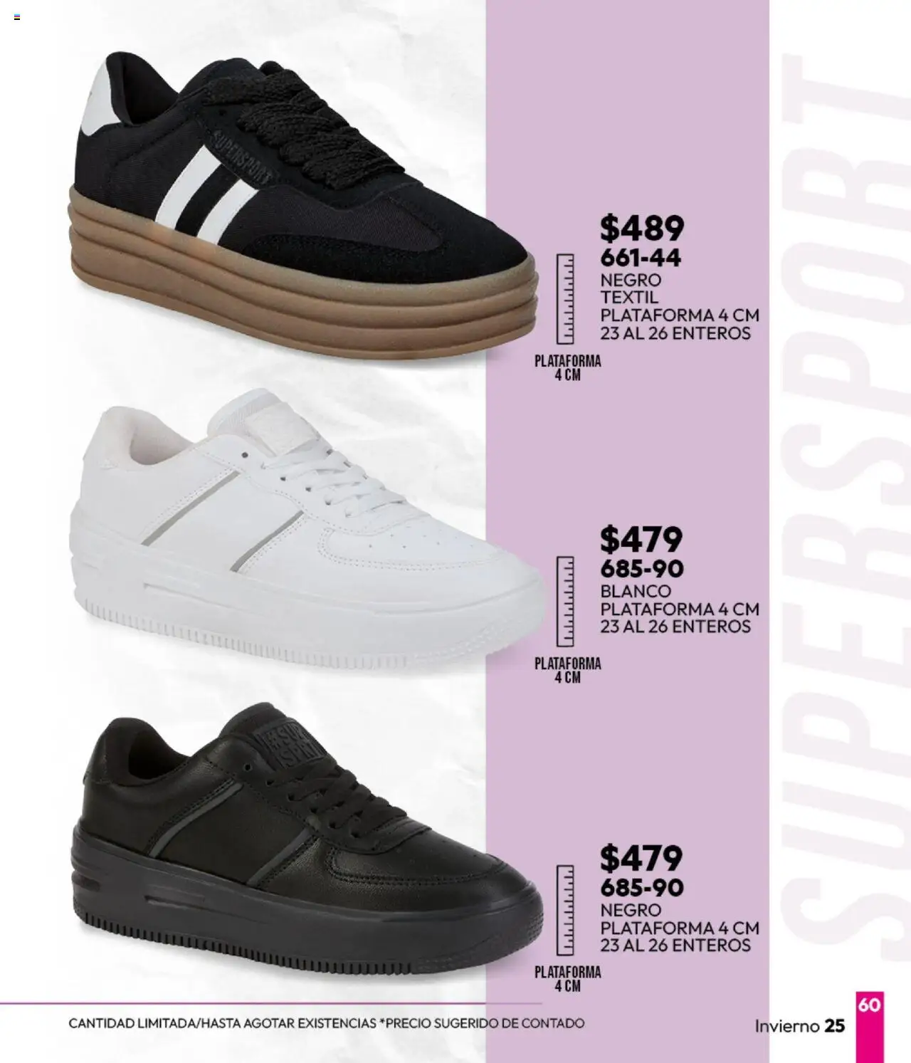 Nuevas ofertas de Cklass válidas en toda la República Mexicana desde el 16.09.2025. ¡Encuentra las mejores ofertas en Cklass - Catálogo Invierno Sportbrands! | Página: 61
