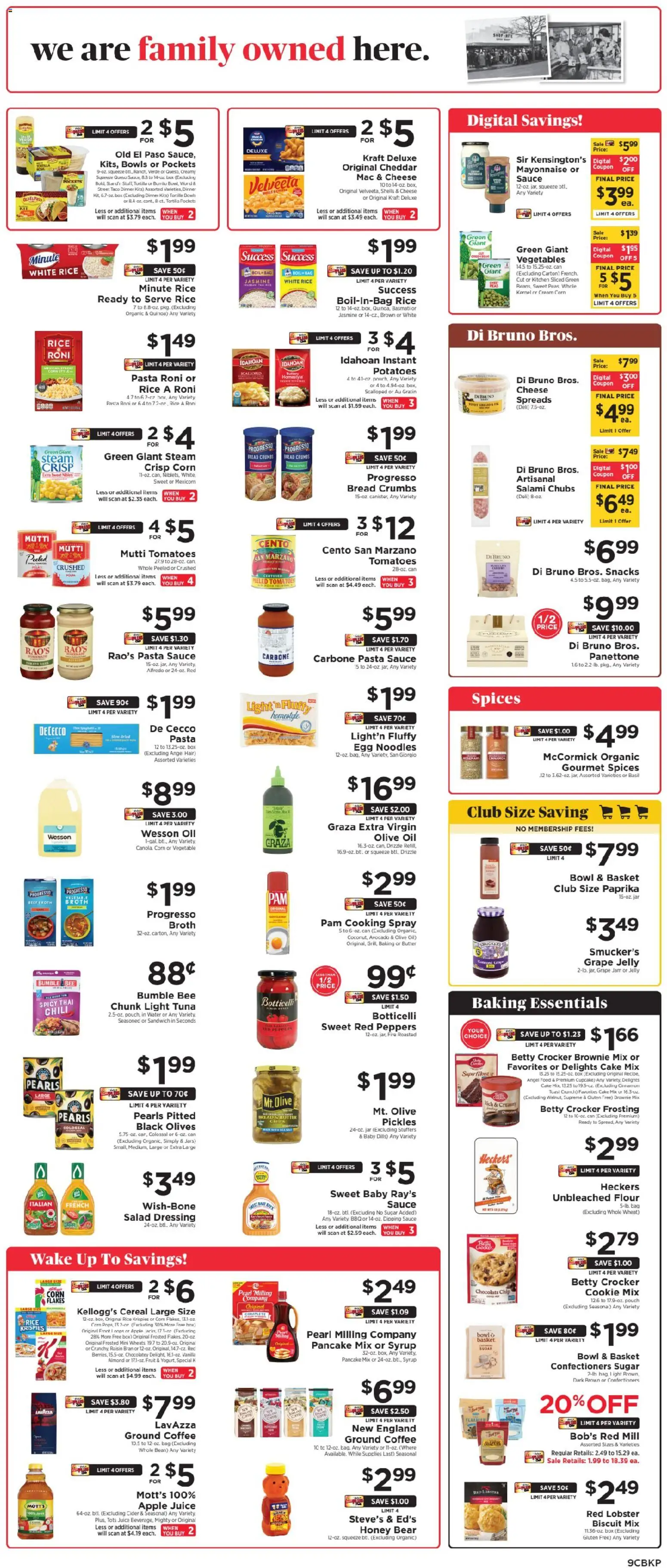 ShopRite Weekly Ad - valid from 27.03.2026 | Page: 12 | Products: Cider, Tomatoes, Cream, Potatoes