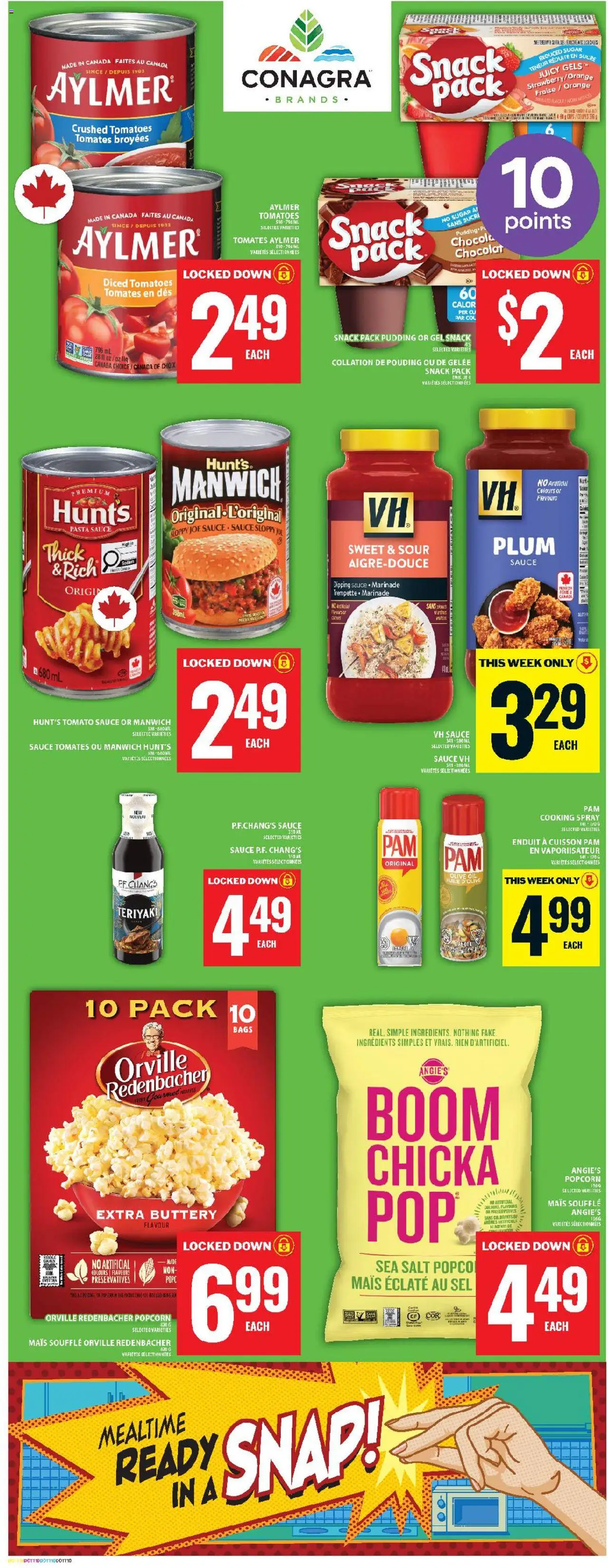 Food Basics flyer valid from 09.10.2025 | Page: 19 | Products: Pasta, Tomatoes