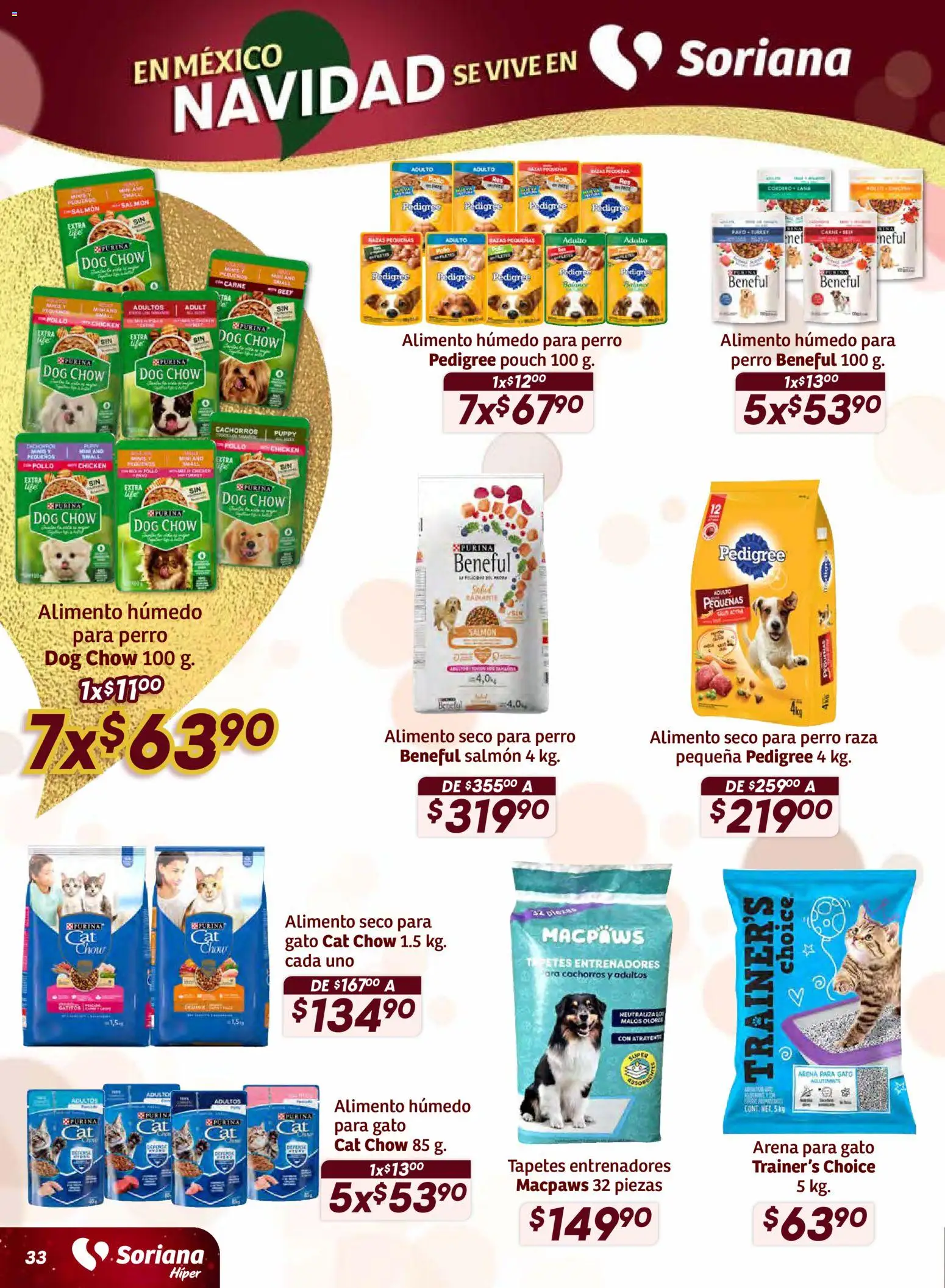 Nuevas ofertas de Soriana válidas en toda la República Mexicana desde el 11.12.2025. ¡Encuentra las mejores ofertas en Soriana - Preciazazaso Híper: Valle de México! | Página: 33 | Productos: Pollo