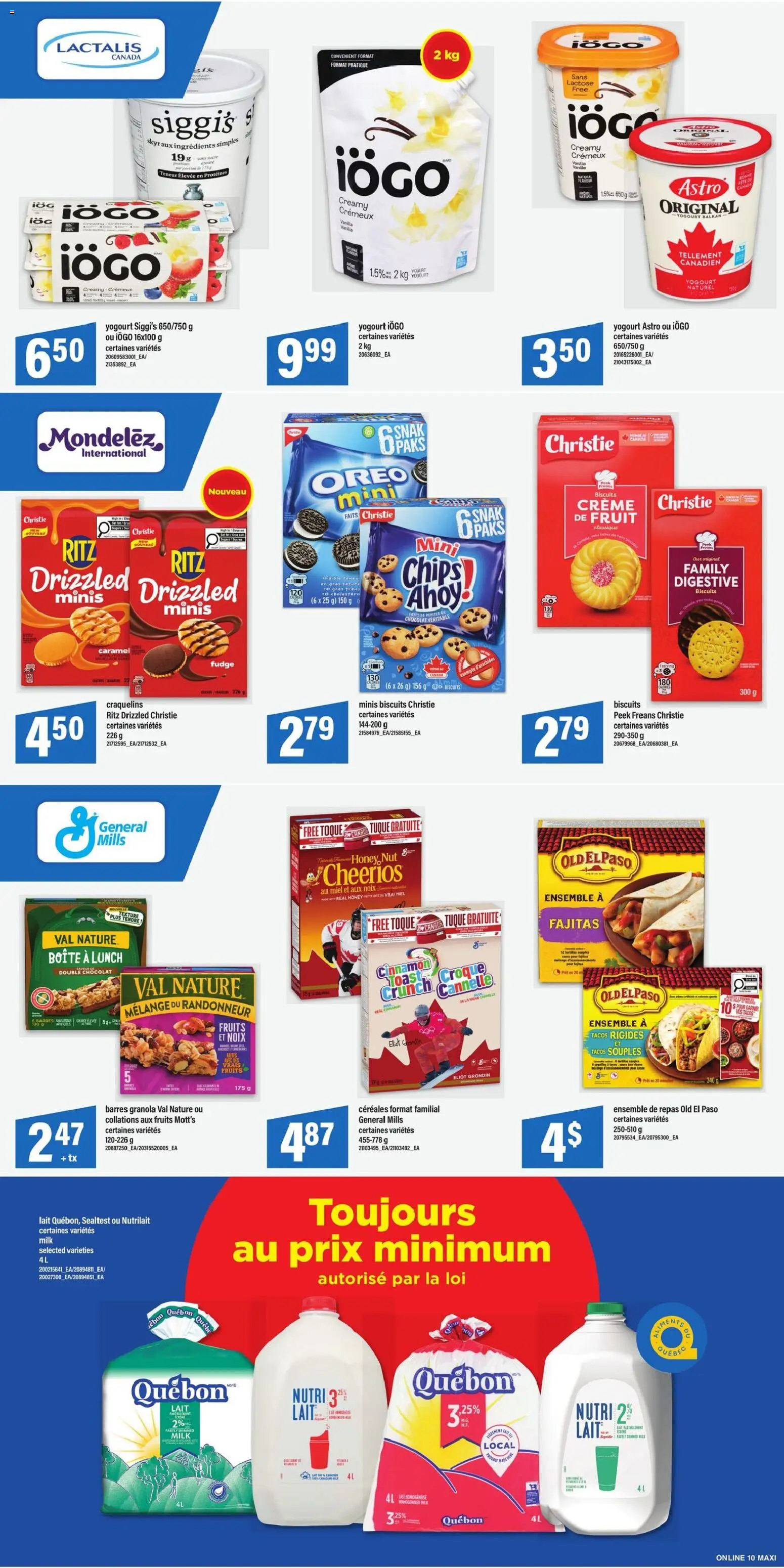 Maxi flyer valid from 15.01.2026 | Page: 13 | Products: Chips, Fan, Milk