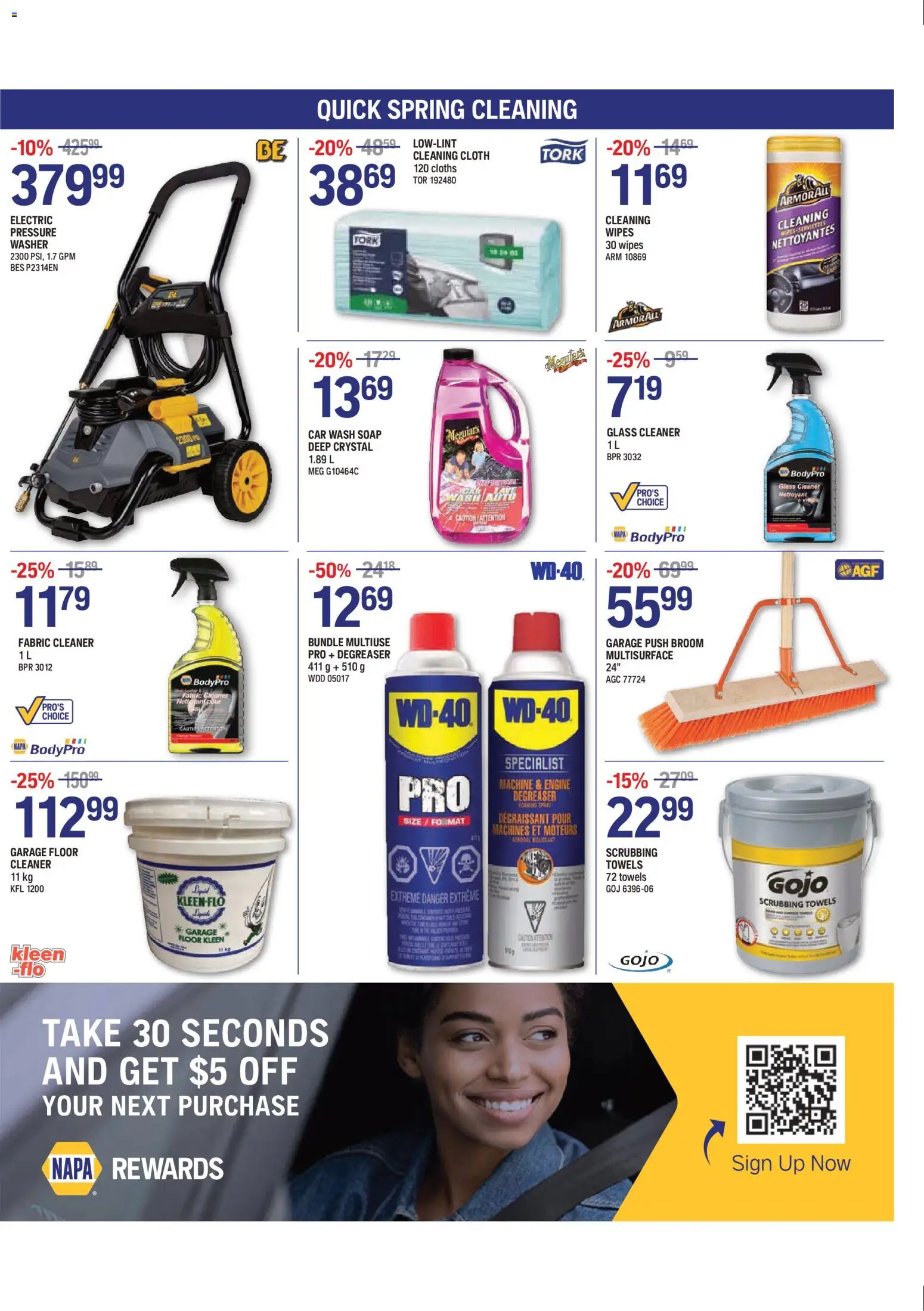 NAPA Auto Parts flyer valid from 01.04.2026 | Page: 6 | Products: Soap