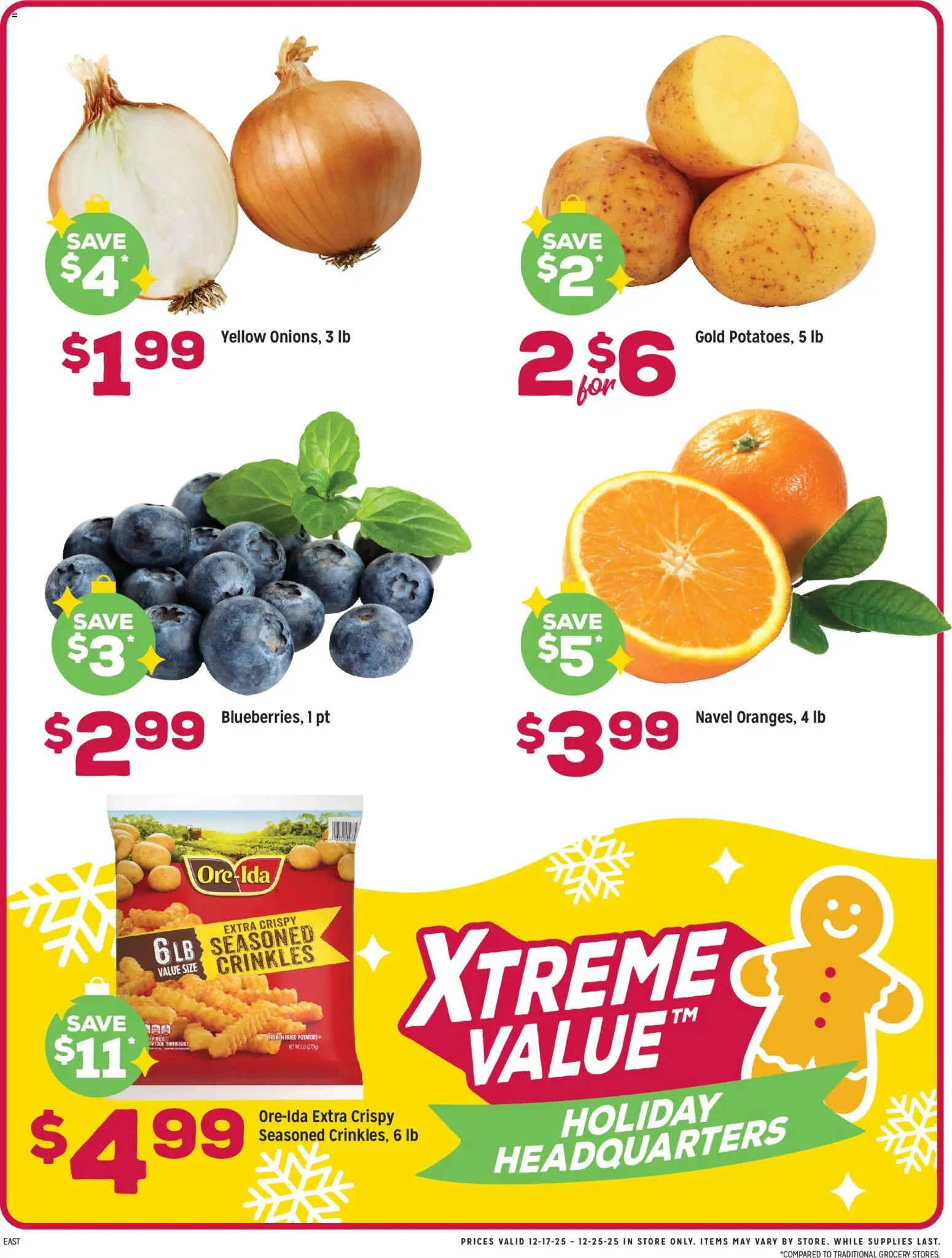 Grocery Outlet Weekly Ad - PA - valid from 24.12.2025 | Page: 3 | Products: Potatoes