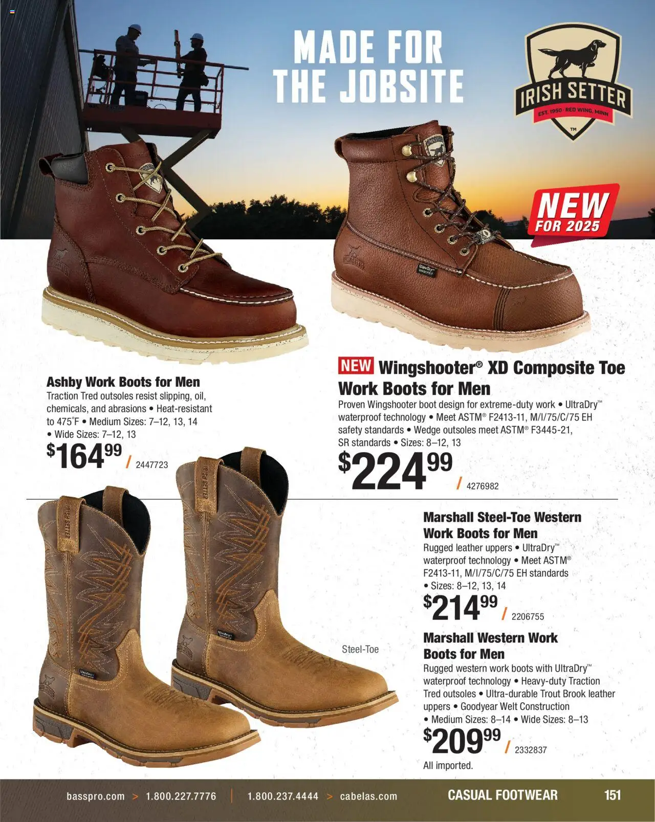 Cabela's Hunting Master 25 - valid from 11.08.2025 | Page: 151 | Products: Boots