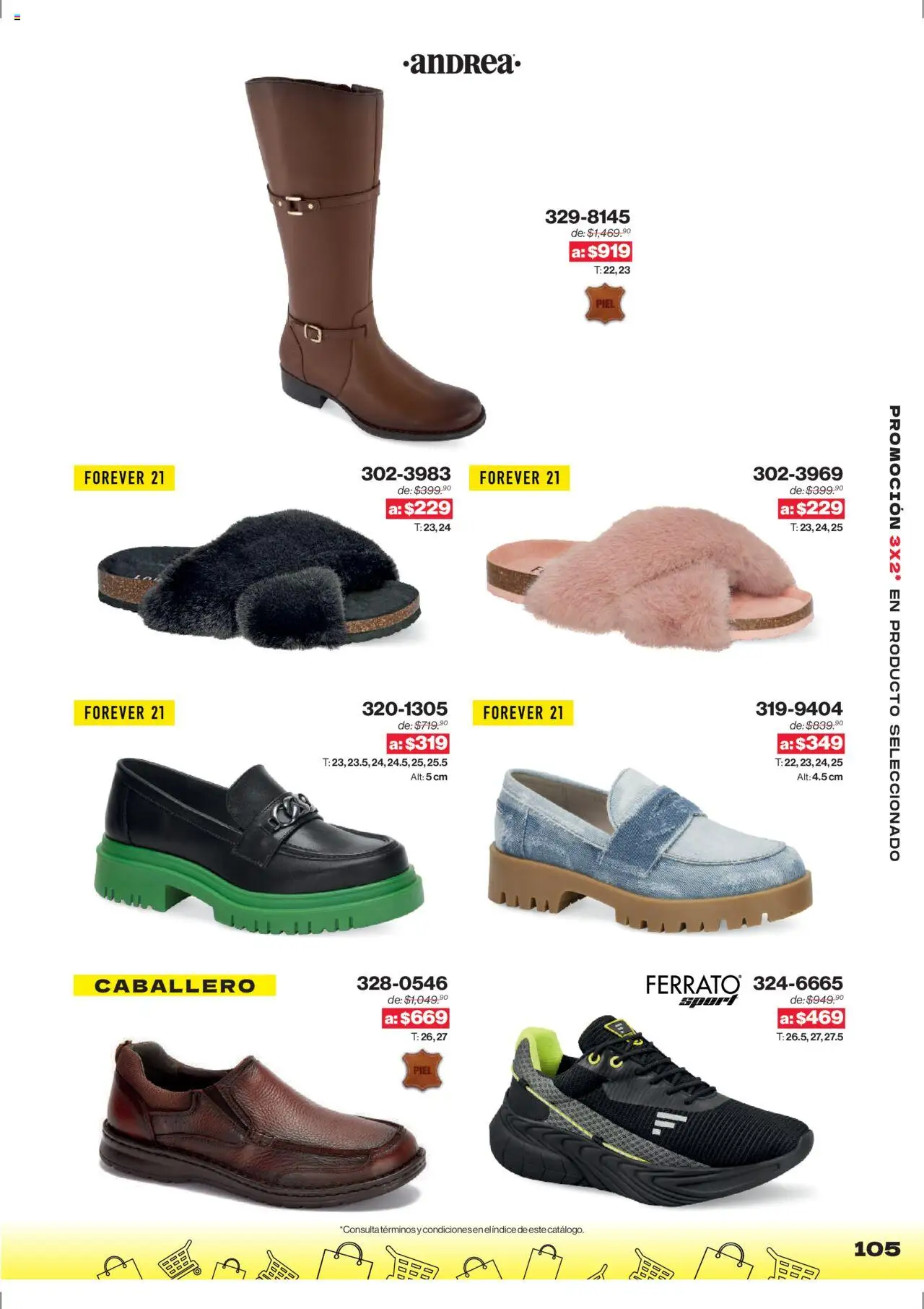 Nuevas ofertas de Andrea válidas en toda la República Mexicana desde el 10.08.2025. ¡Encuentra las mejores ofertas en Andrea - Catálogo Outlet! | Página: 105