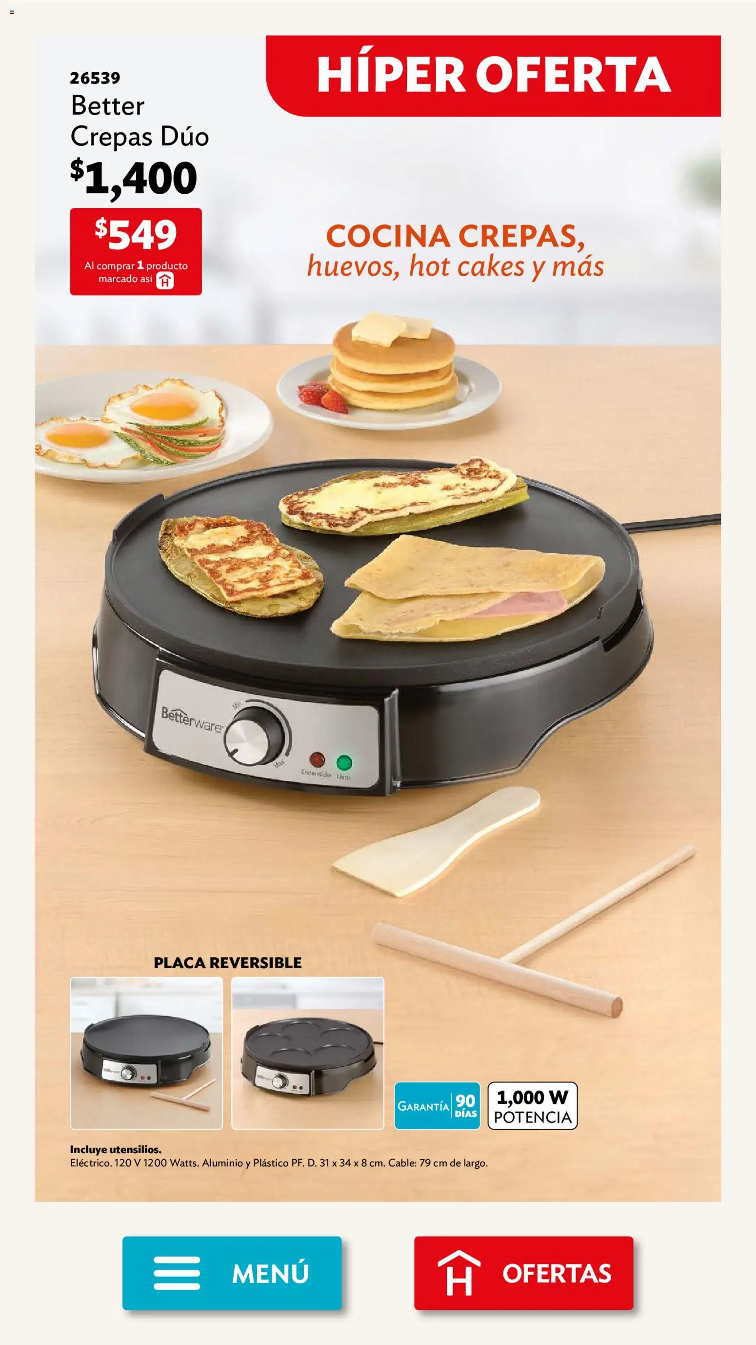 Nuevas ofertas de Betterware válidas en toda la República Mexicana desde el 04.05.2026. ¡Encuentra las mejores ofertas en Betterware campaña 5 2026! | Página: 2 | Productos: Cable, Cocina