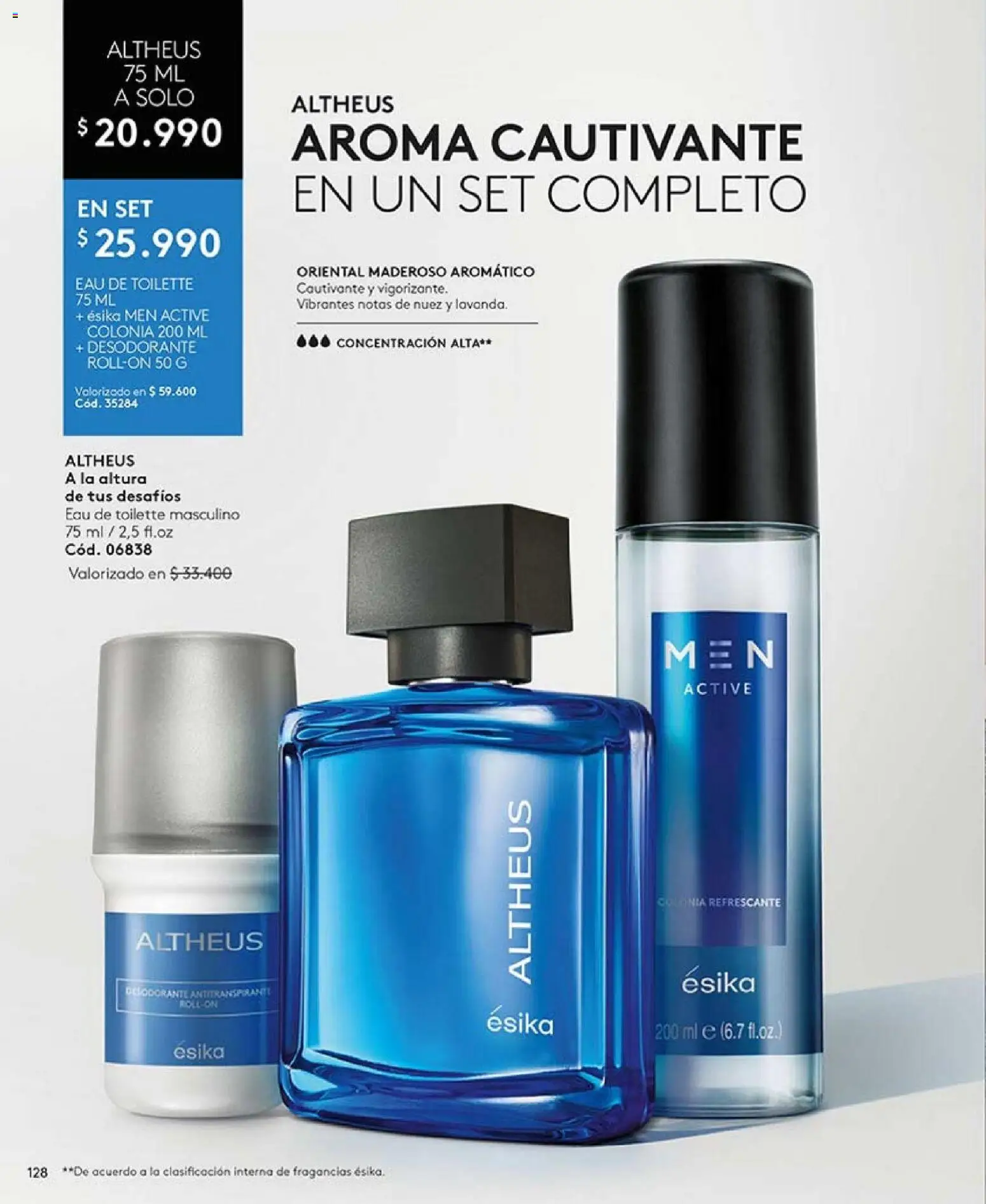 Catálogo Ésika Campaña 2 │ válido desde el 15.01.2026 | Página: 128 | Productos: Nuez, Eau de toilette, Desodorante, Té