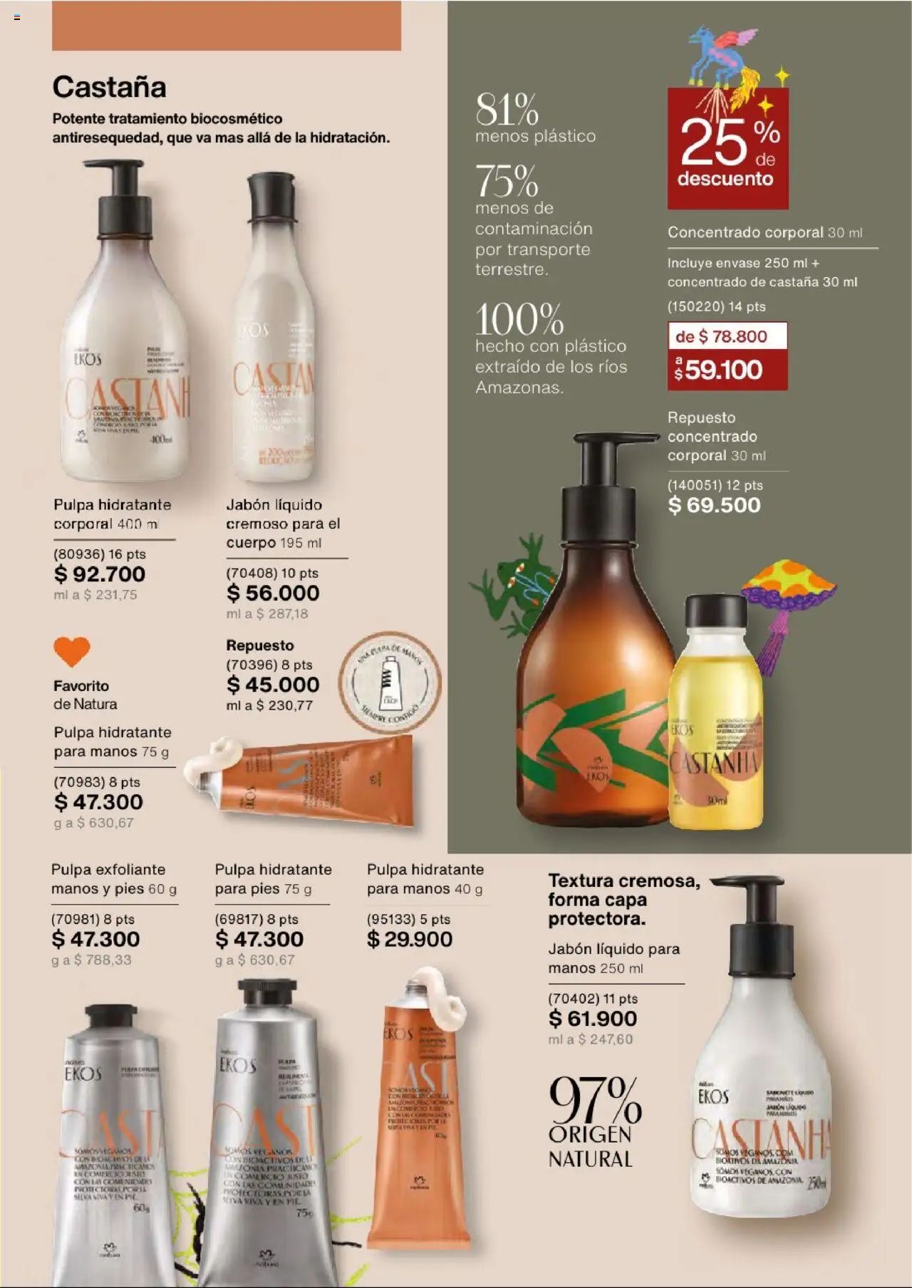Natura revista - valida desde el 03.09.2025 | Página: 112 | Productos: Jabón líquido, Jabón