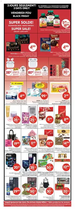 Preview of FERRERO RAFFAELLO (240, ROCHER 025-375, COLLECTION (248-259 Chocolats en bole particle scape11.395 le reste de la semaine from shop Pharmaprix valid from 21.11.2025 | Page: 2