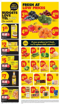 Preview of ENGLISH CUCUMBER from shop No Frills valid from 15.01.2026 | Page: 2 | Products: Cheese, Oil, Pizza, Pork