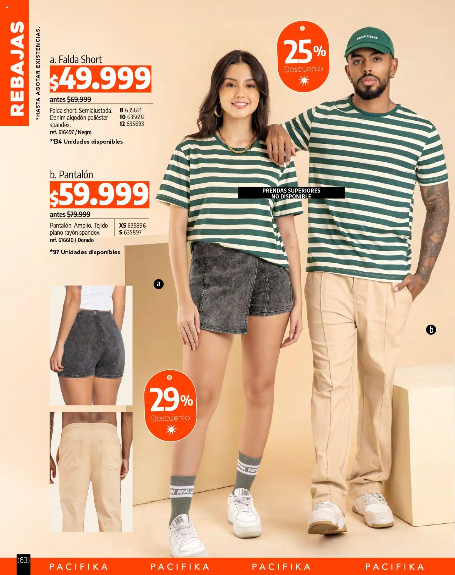 Pacifika revista - valida desde el 01.01.2026 | Página: 284 | Productos: Algodón, Falda, Short