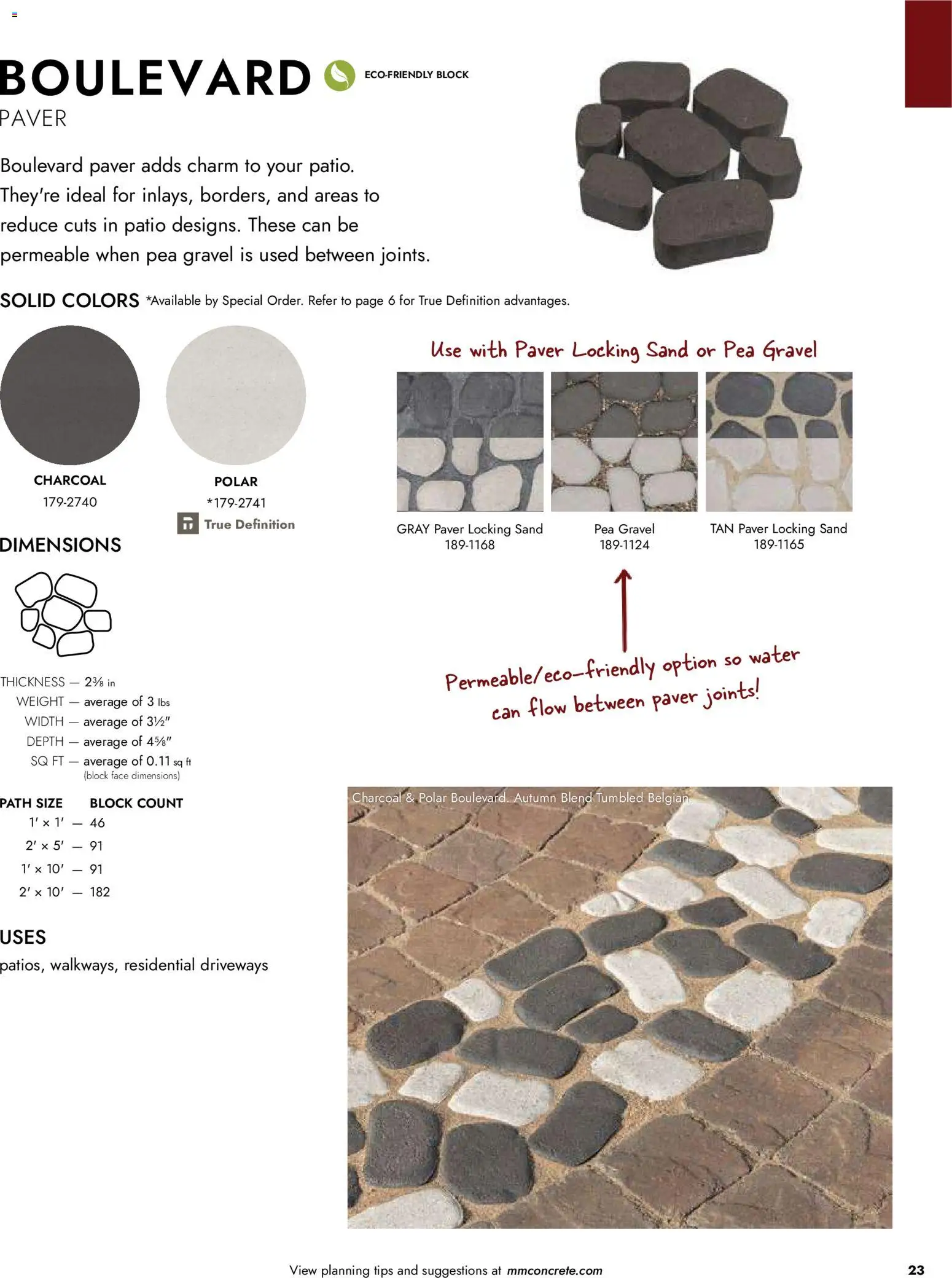 Menards Landscape Catalog - valid from 02.04.2026 | Page: 23 | Products: Water, Pea, Weight