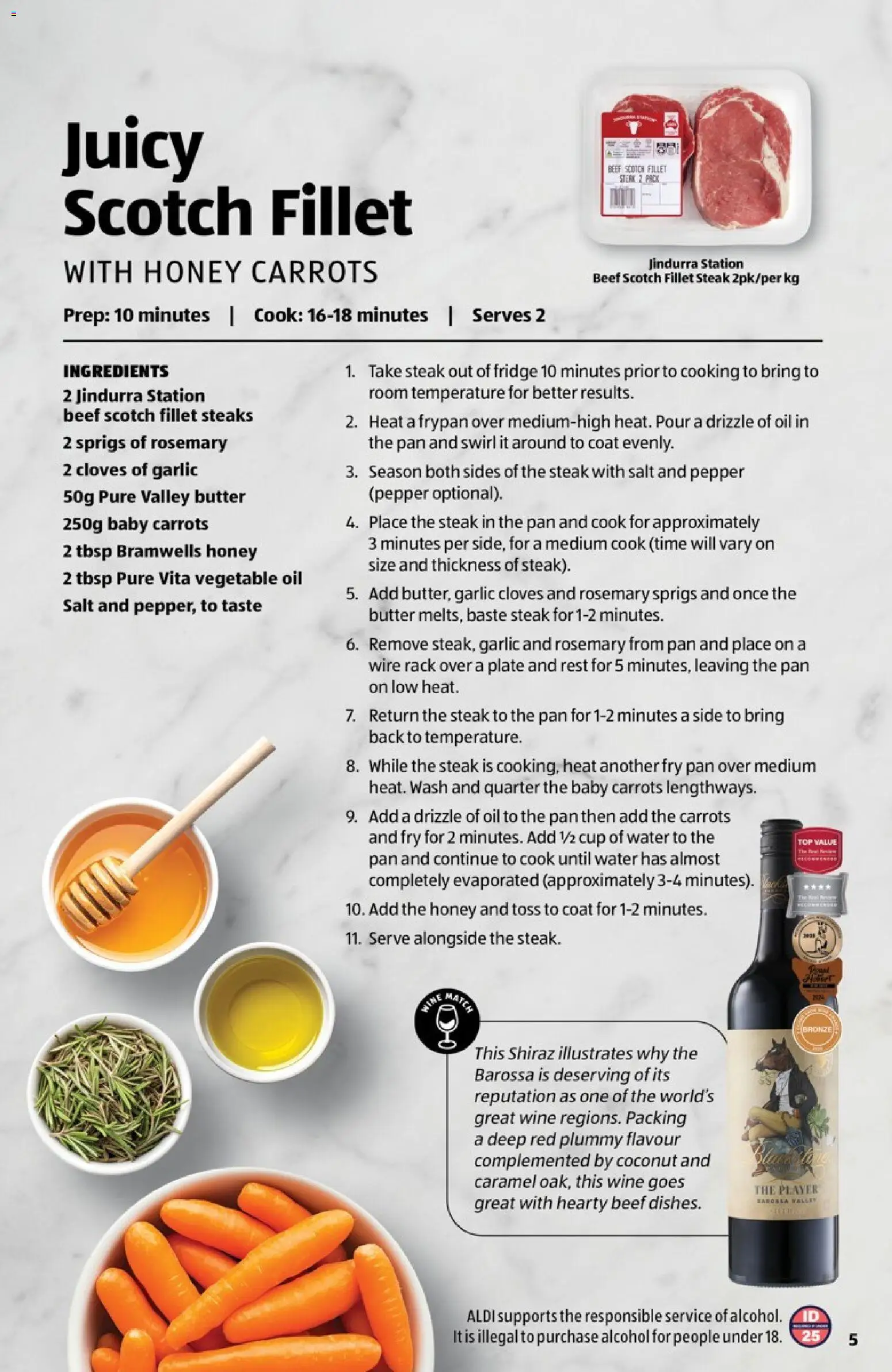 Aldi catalogue - valid from 13.11.2025 | Page: 5 | Products: Oil, Carrots, Steak, Salt