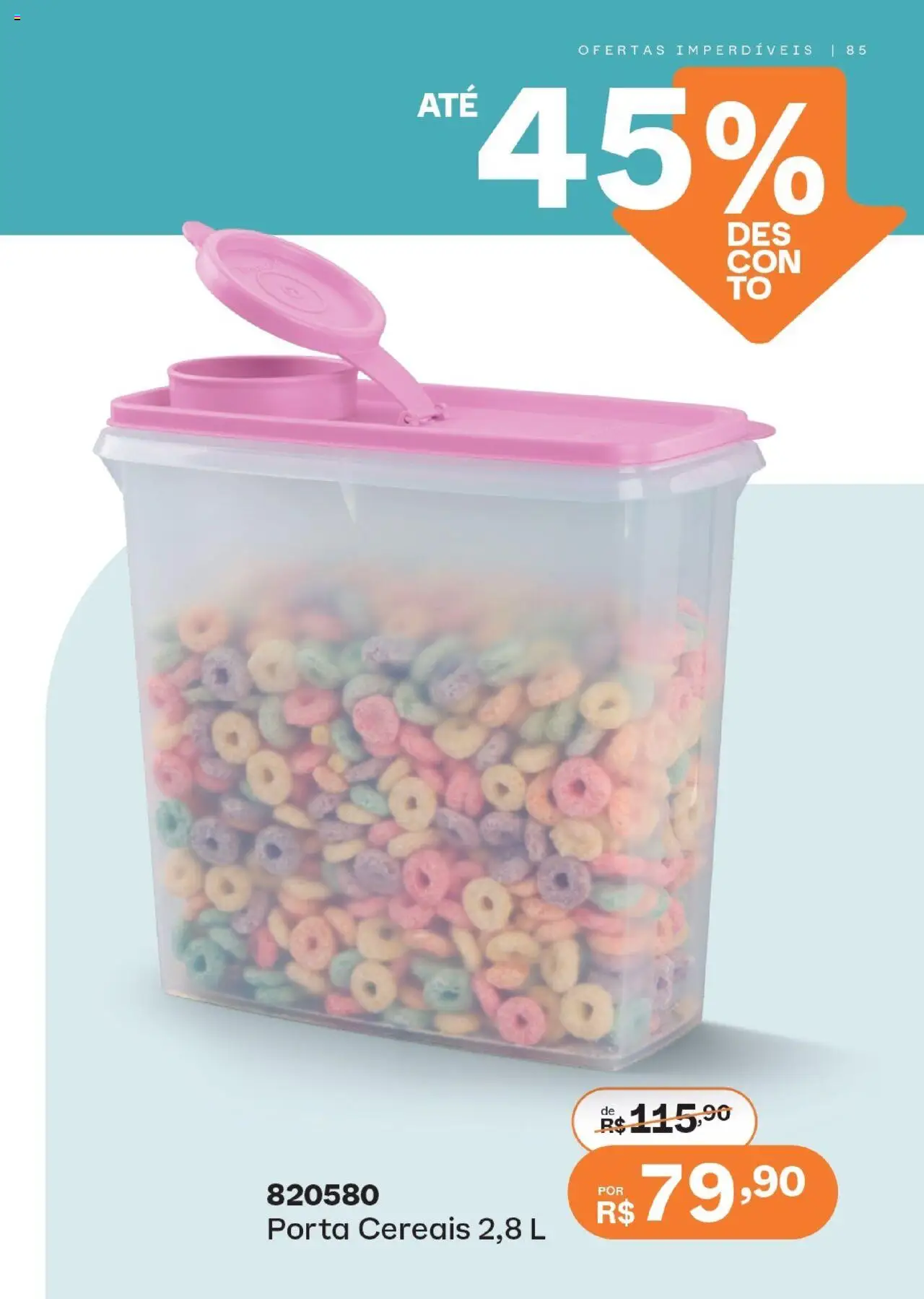 Tupperware Folheto - válido de 01.09.2025 | Página: 85 | Produtos: Porta, Cereais