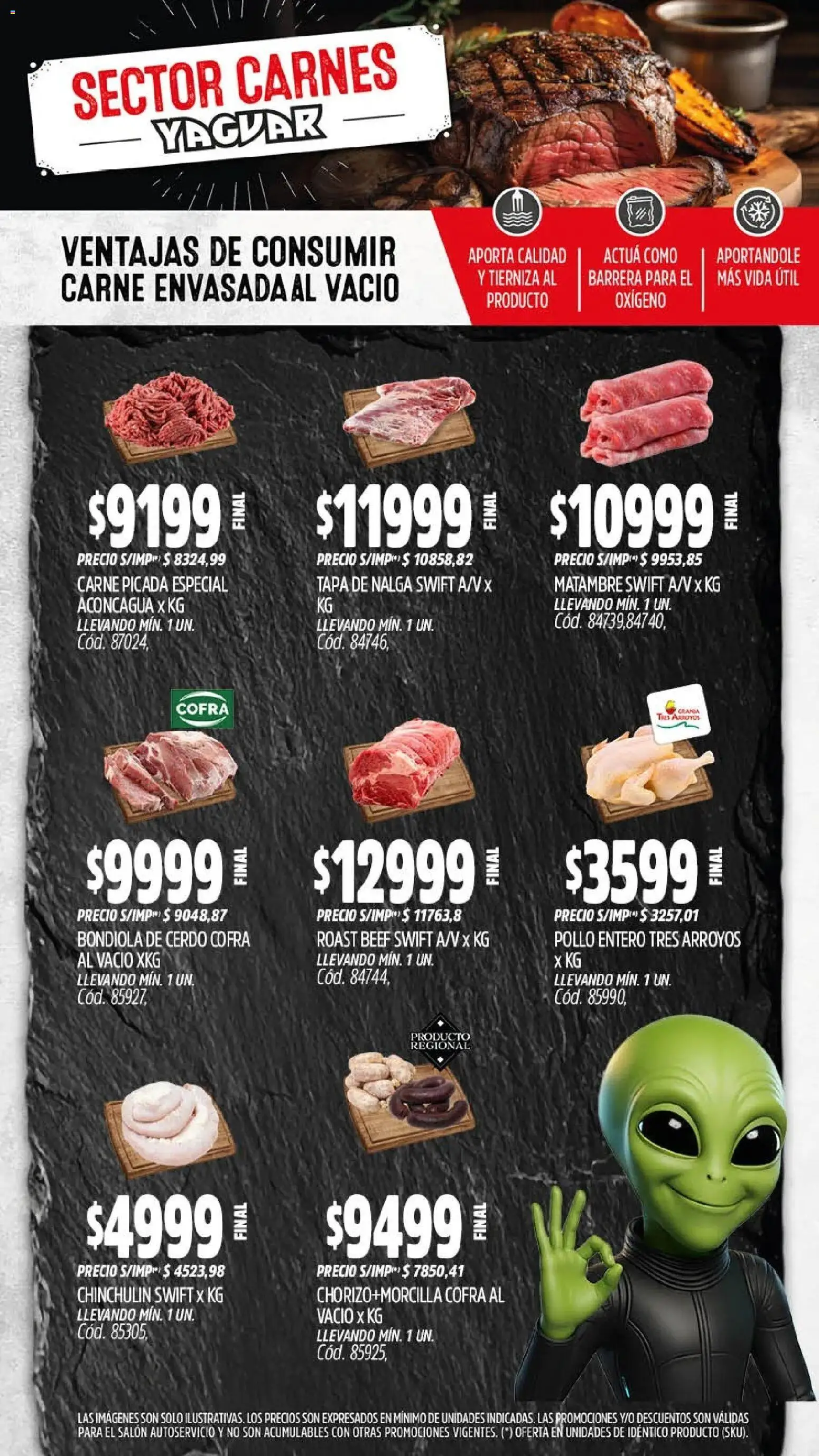 Yaguar - Oferta Semanal Misiones │ válido desde el 09.03.2026 | Página: 4 | Productos: Pollo, Cerdo