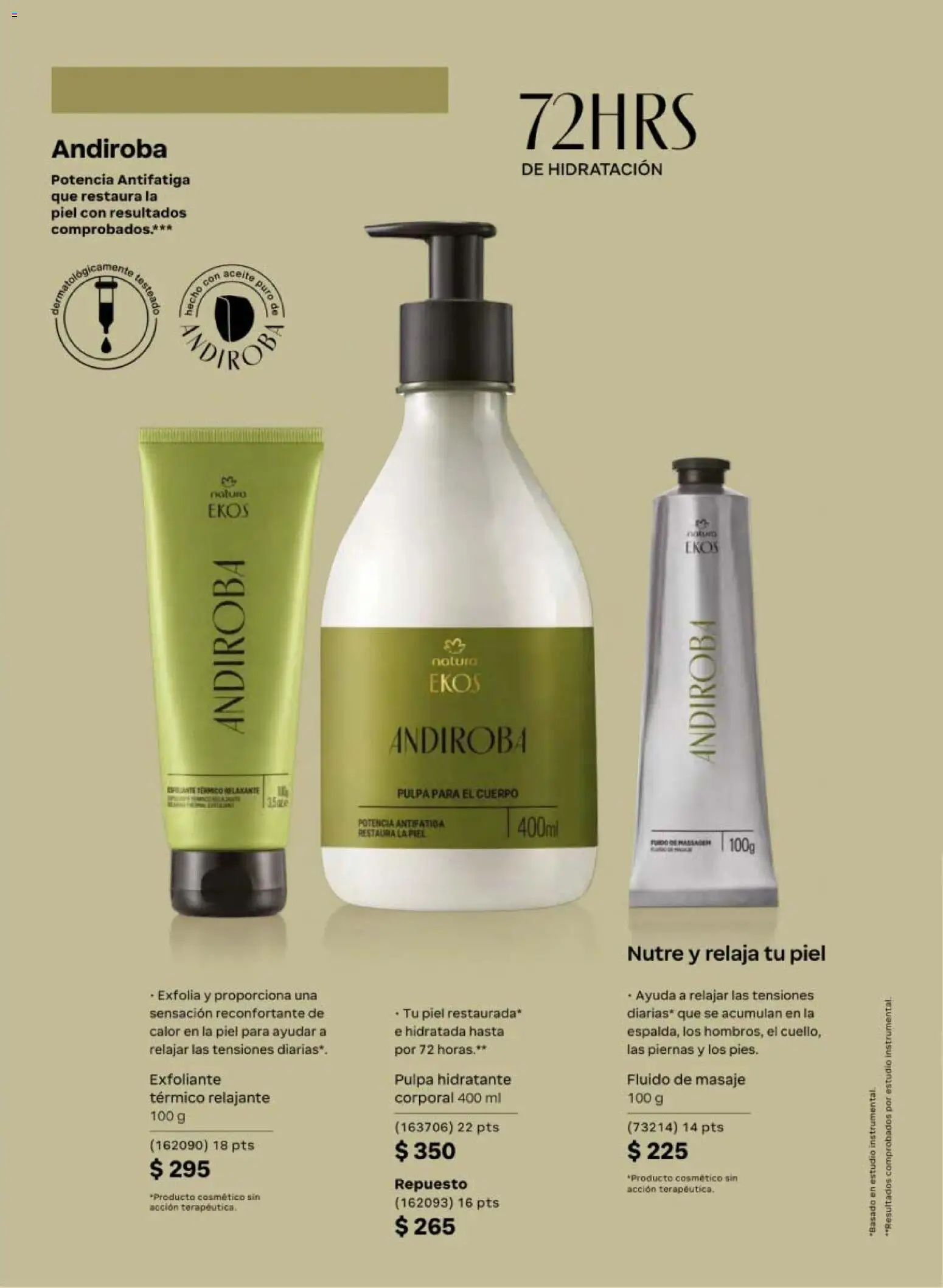 Nuevas ofertas de Natura válidas en toda la República Mexicana desde el 24.04.2026. ¡Encuentra las mejores ofertas en Natura campaña 7 2026! | Página: 115 | Productos: Aceite