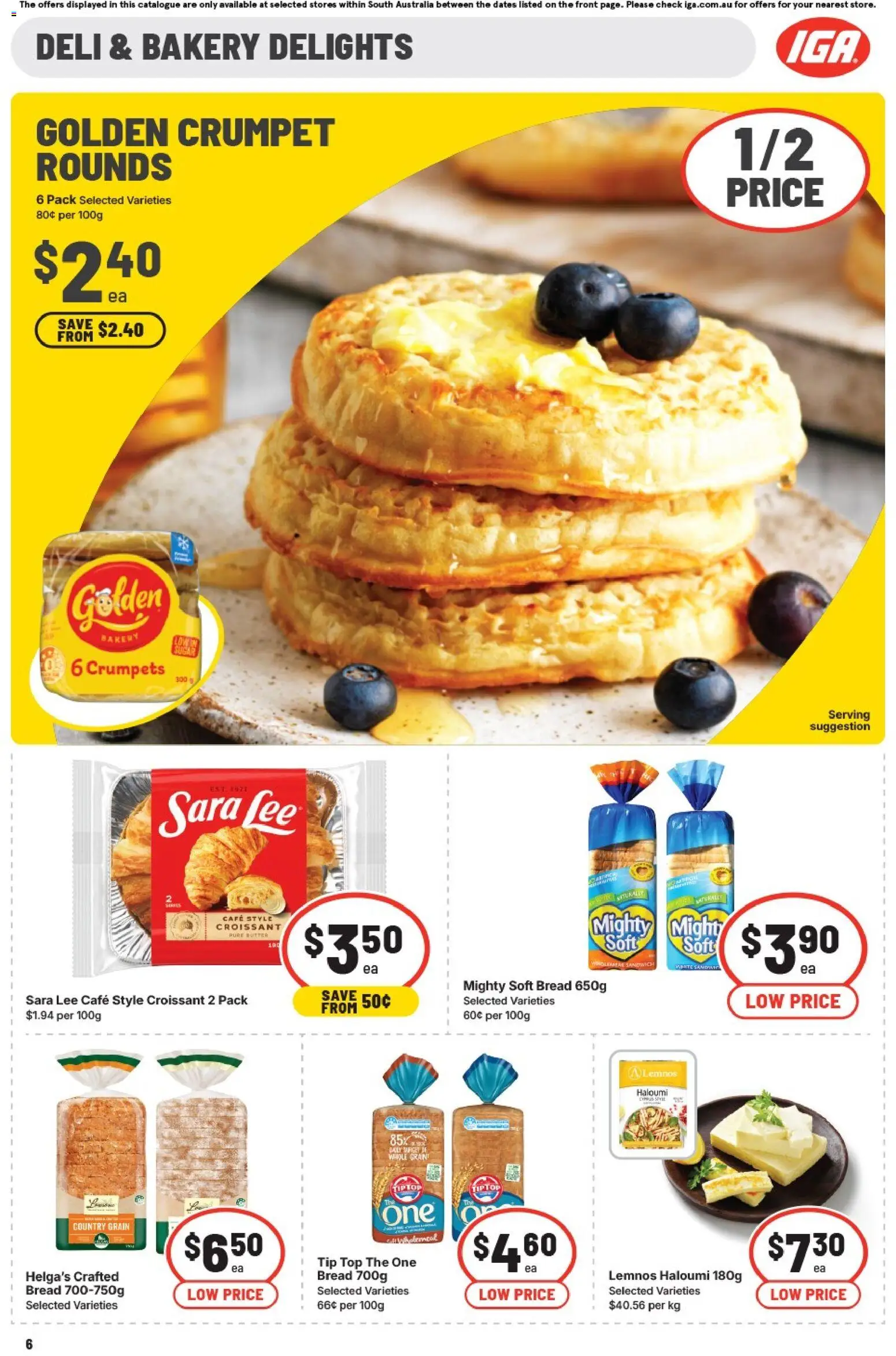 IGA catalogue - valid from 31.12.2025 | Page: 6 | Products: Mushrooms, Cucumbers, Watermelon, Grapes