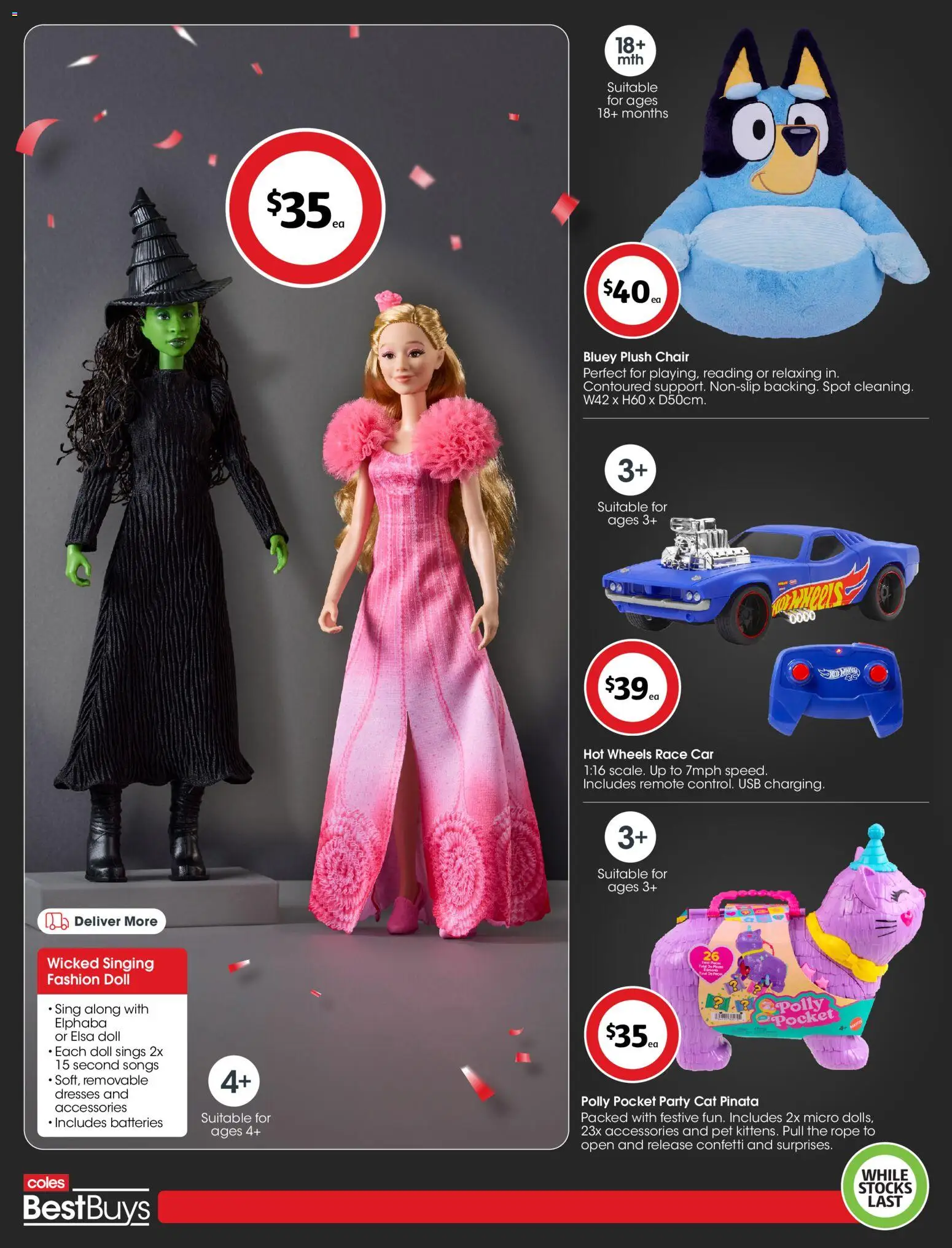 Coles catalogue - valid from 21.11.2025 | Page: 6 | Products: Chair, Accessories, Batteries, Usb