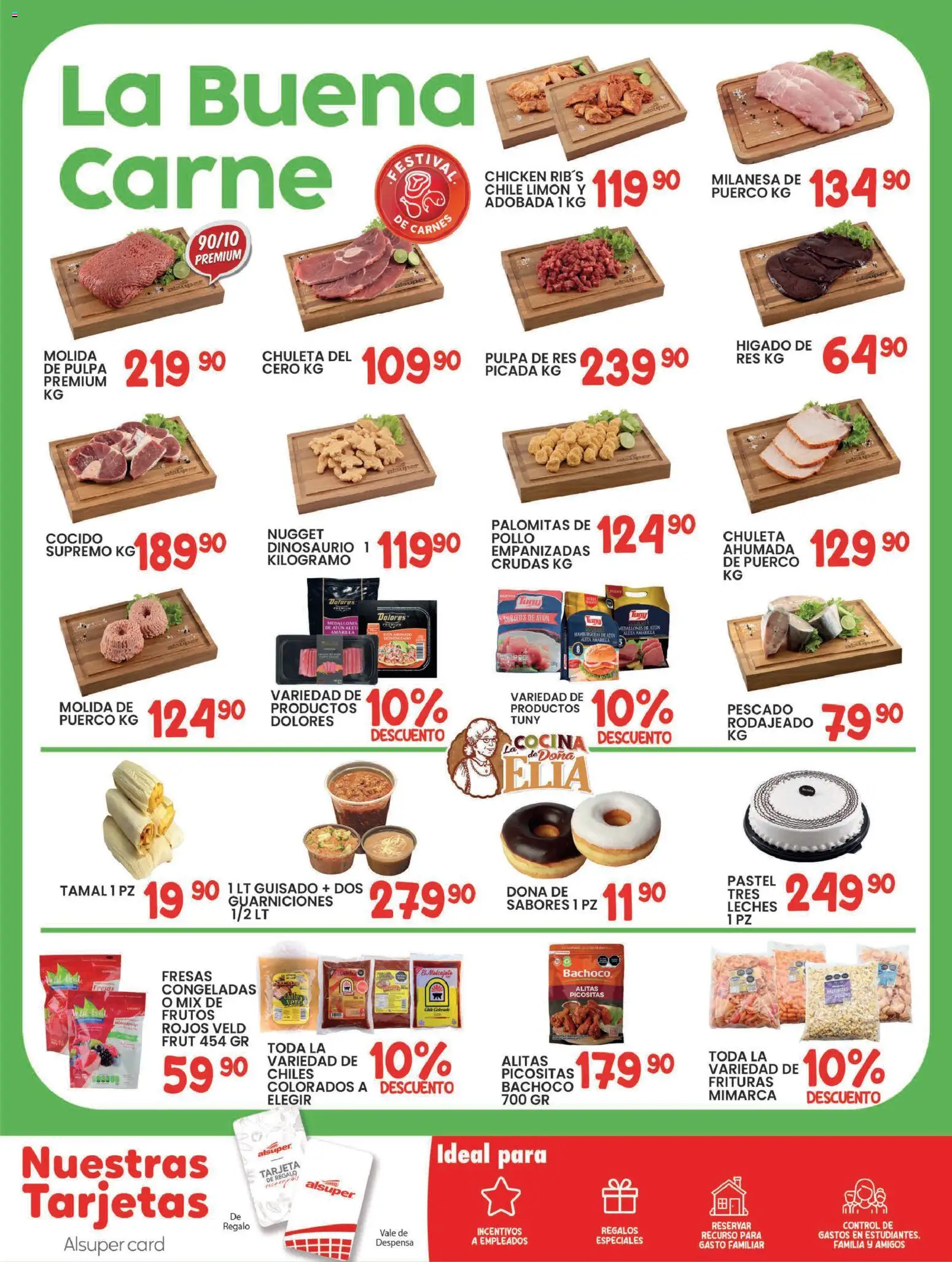 Nuevas ofertas de Alsuper válidas en toda la República Mexicana desde el 27.01.2026. ¡Encuentra las mejores ofertas en Alsuper folleto Chihuahua Estado! | Página: 6 | Productos: Atún, Res, Fresas, Despensa