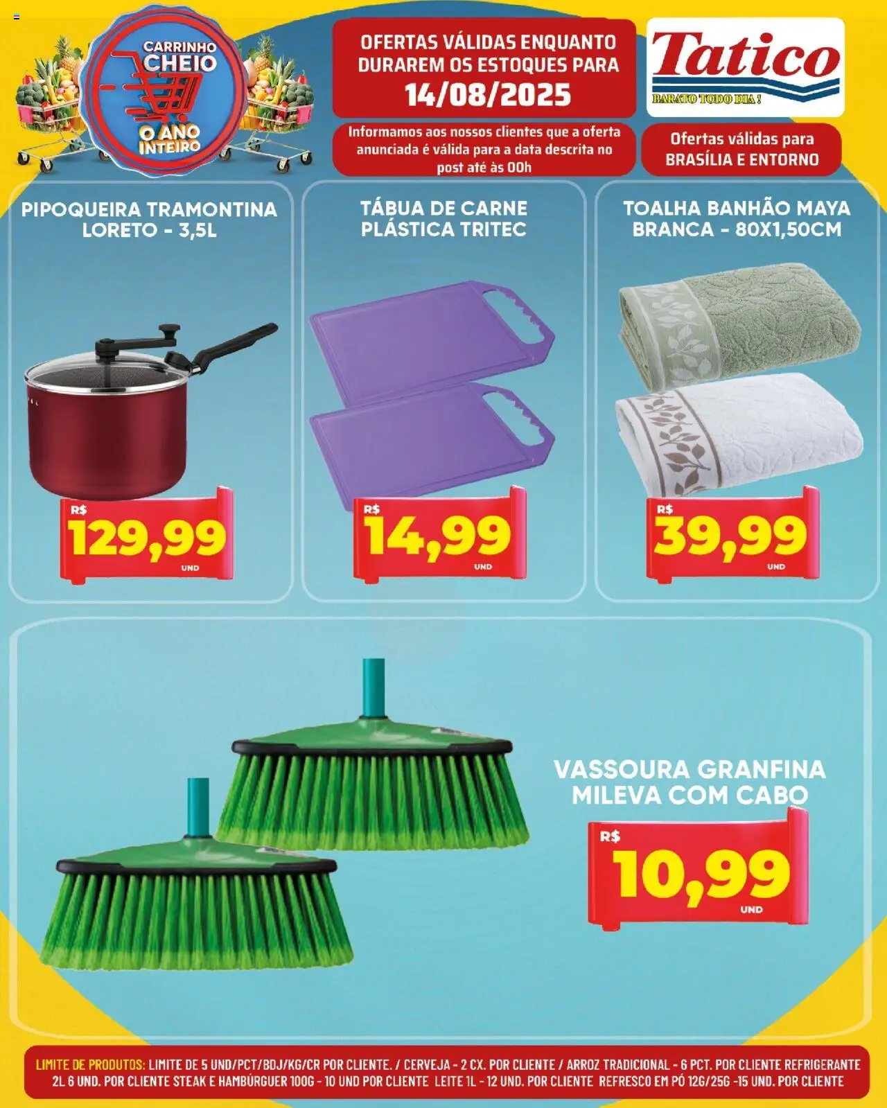 Tatico Folheto - válido de 15.08.2025 | Página: 46 | Produtos: Pó, Leite, Arroz, Refrigerante