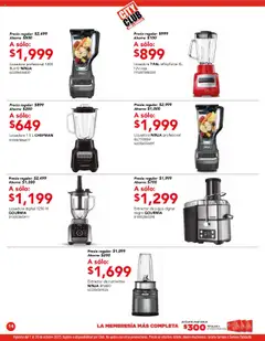 Vista previa de City Club - Catálogo, nuevo folleto de la tienda, válido en México a partir del 01.10.2025 | Página: 12 | Productos: Licuadora, Extractor