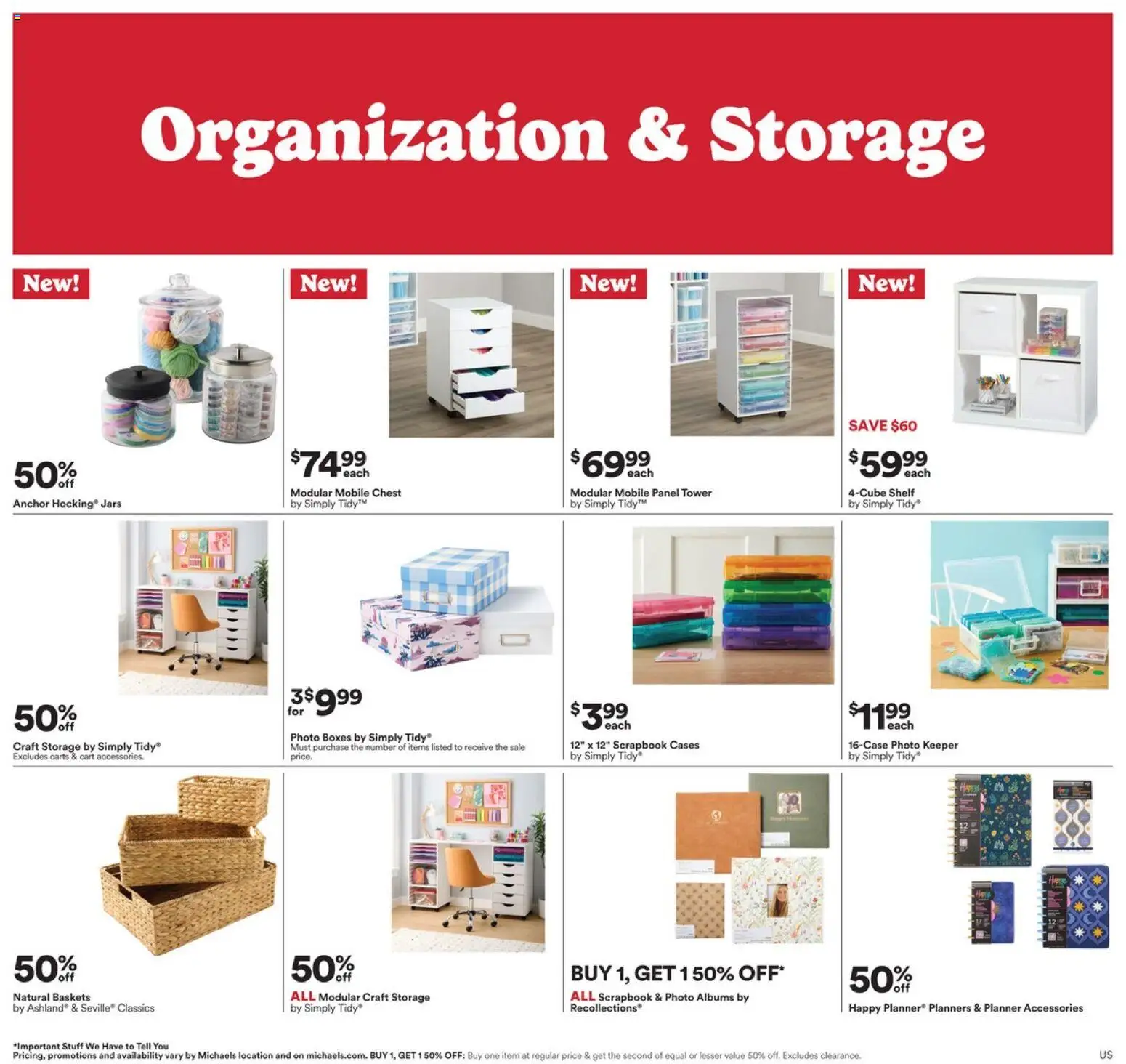 Michaels flyer valid from 26.12.2025 | Page: 3 | Products: Shelf