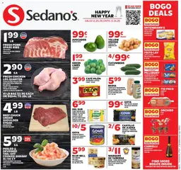 Preview of Sedano's weekly ads valid from 25.12.2025