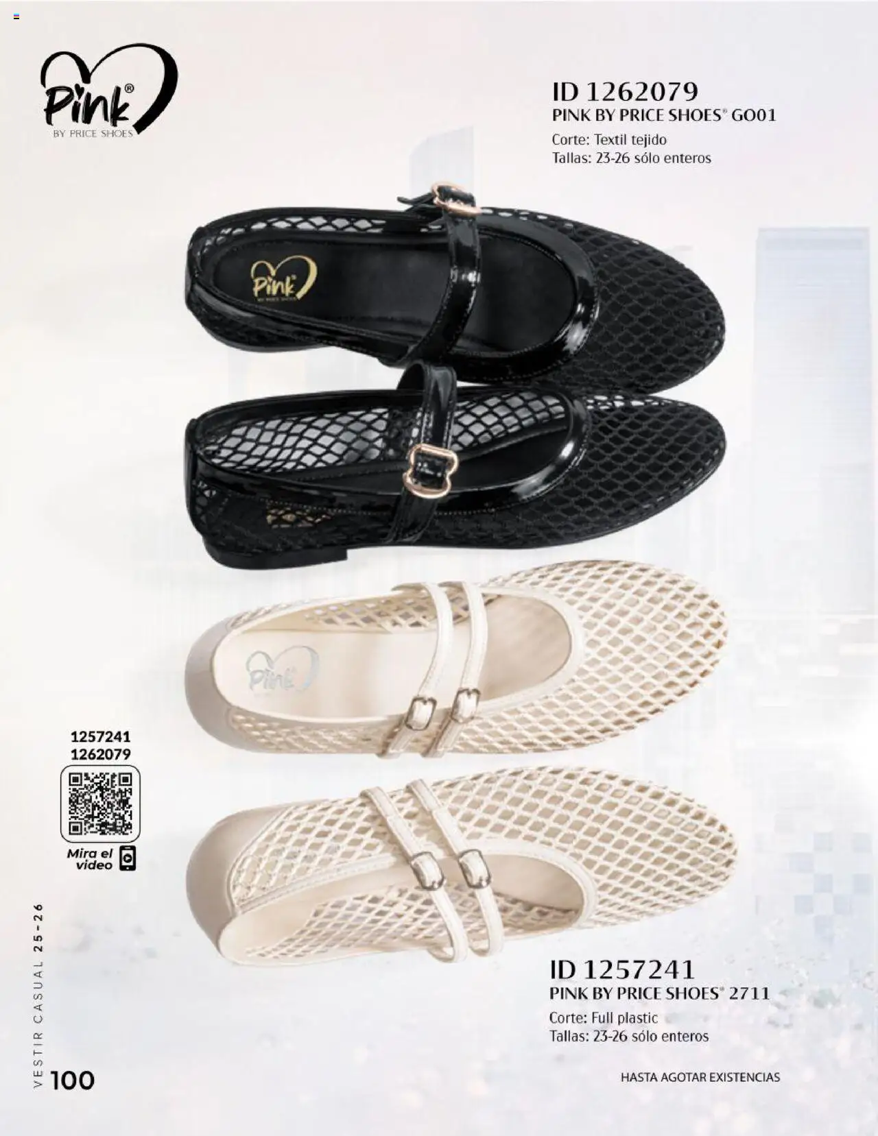 Nuevas ofertas de Price Shoes válidas en toda la República Mexicana desde el 25.09.2025. ¡Encuentra las mejores ofertas en Price Shoes - Catálogo Vestir Casual! | Página: 100 | Productos: Video