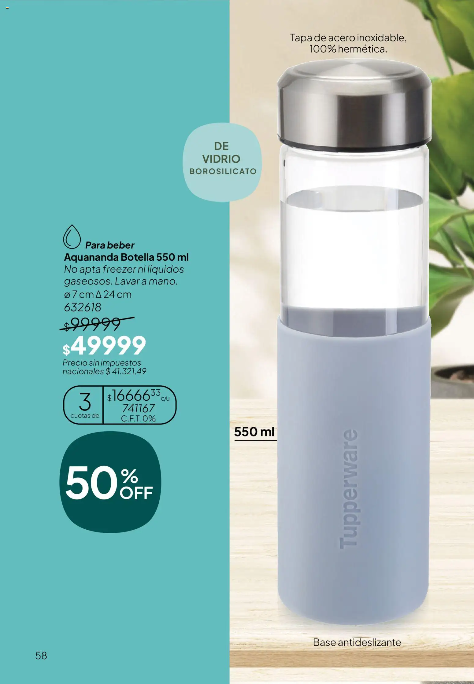 Tupperware Folleto │ válido desde el 28.04.2026 | Página: 59 | Productos: Botella, Freezer