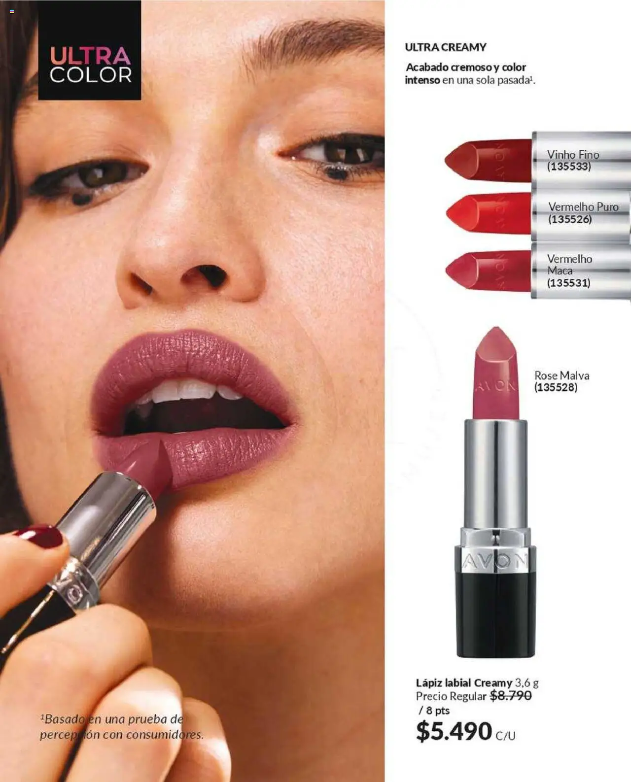 Catálogo Avon Campaña 12 │ válido desde el 11.07.2025 | Página: 17 | Productos: Lápiz labial, Labial