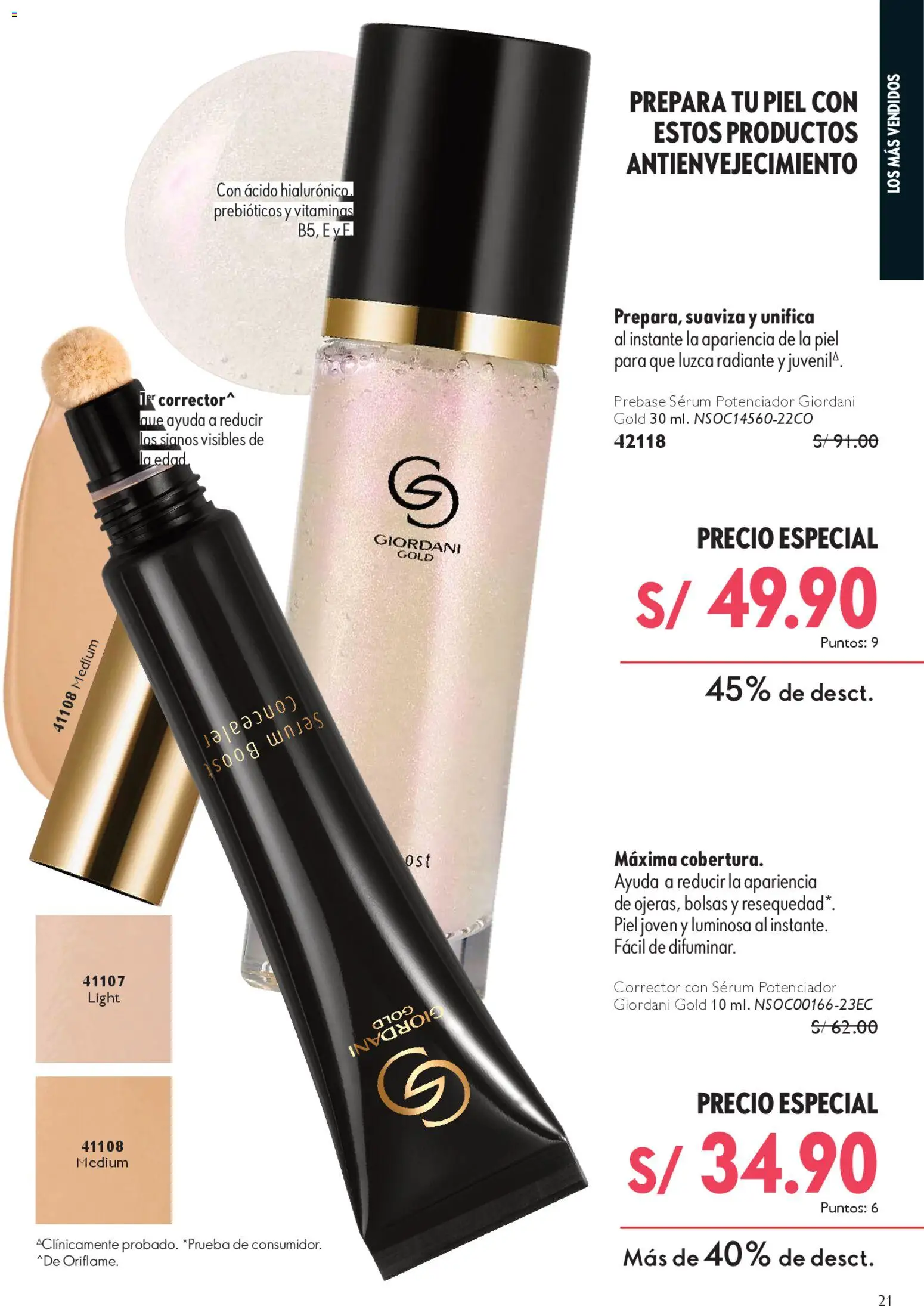 Catálogo Oriflame válido desde 14.02.2026 | Página: 21 | Productos: Corrector